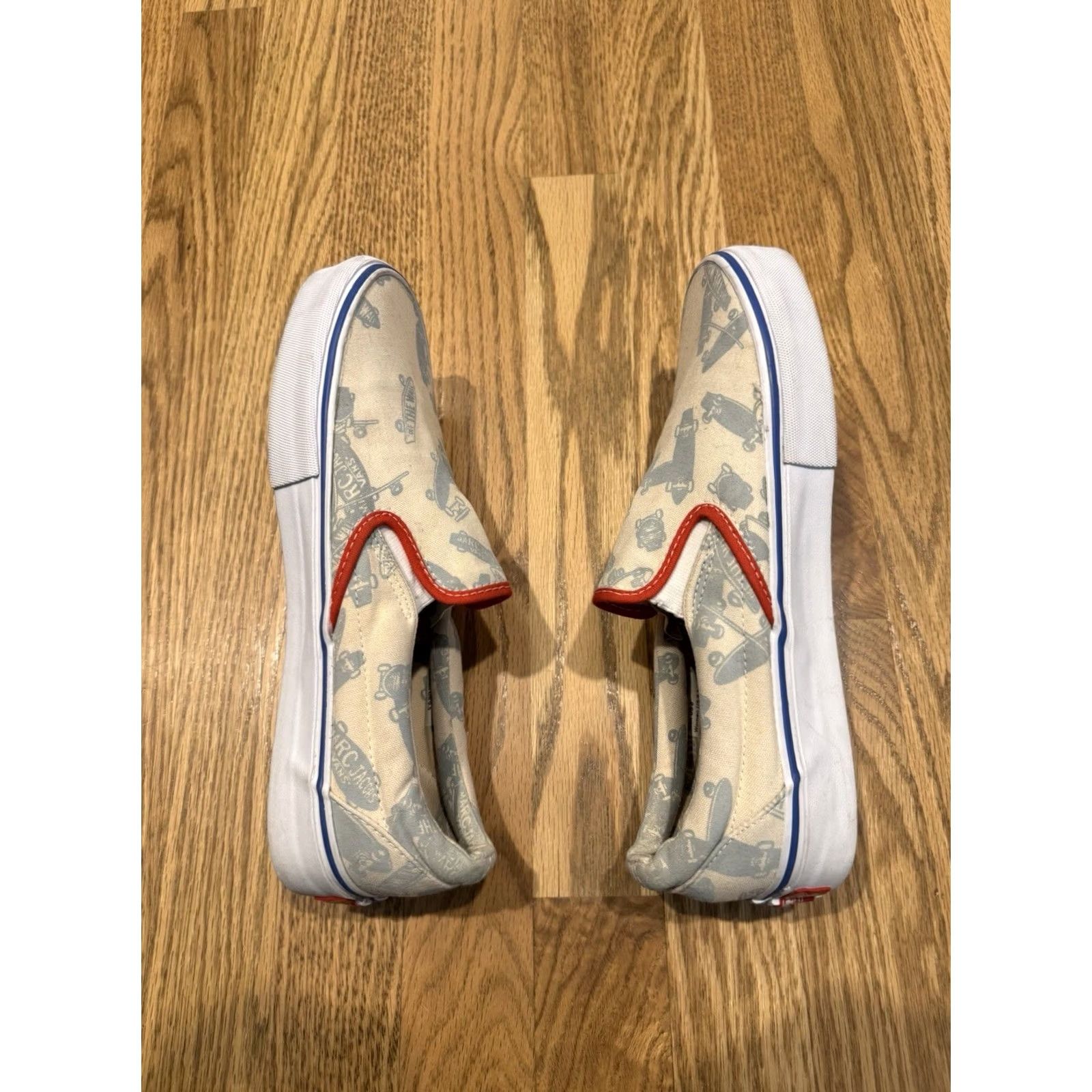 Marc Jacobs Vans Marc Jacobs LX Slip-On Sneakers Unisex Adults Size 8 US Beige Regular Size US 10 / IT 40 - 5 Thumbnail