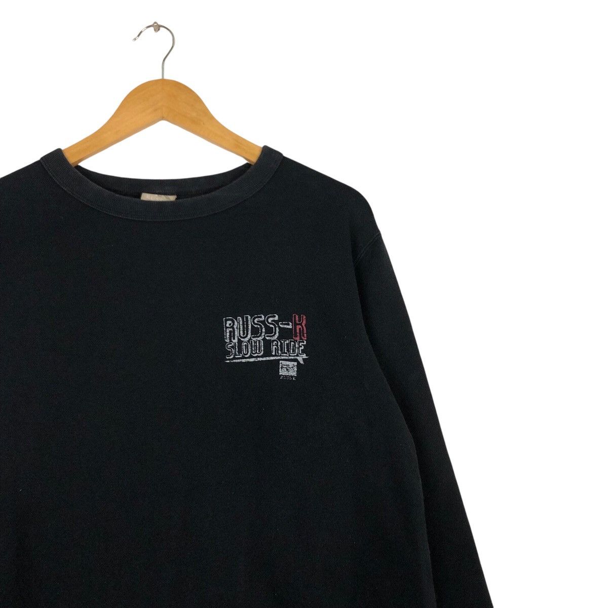 Vintage Vintage Rusk-K slow right sweatshirt medium Size US M / EU 48-50 / 2 - 6 Thumbnail