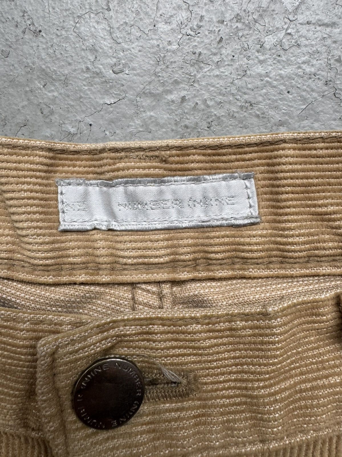 Number (N)ine Number (n)ine Corduroy Pants Size US 30 / EU 46 - 4 Thumbnail