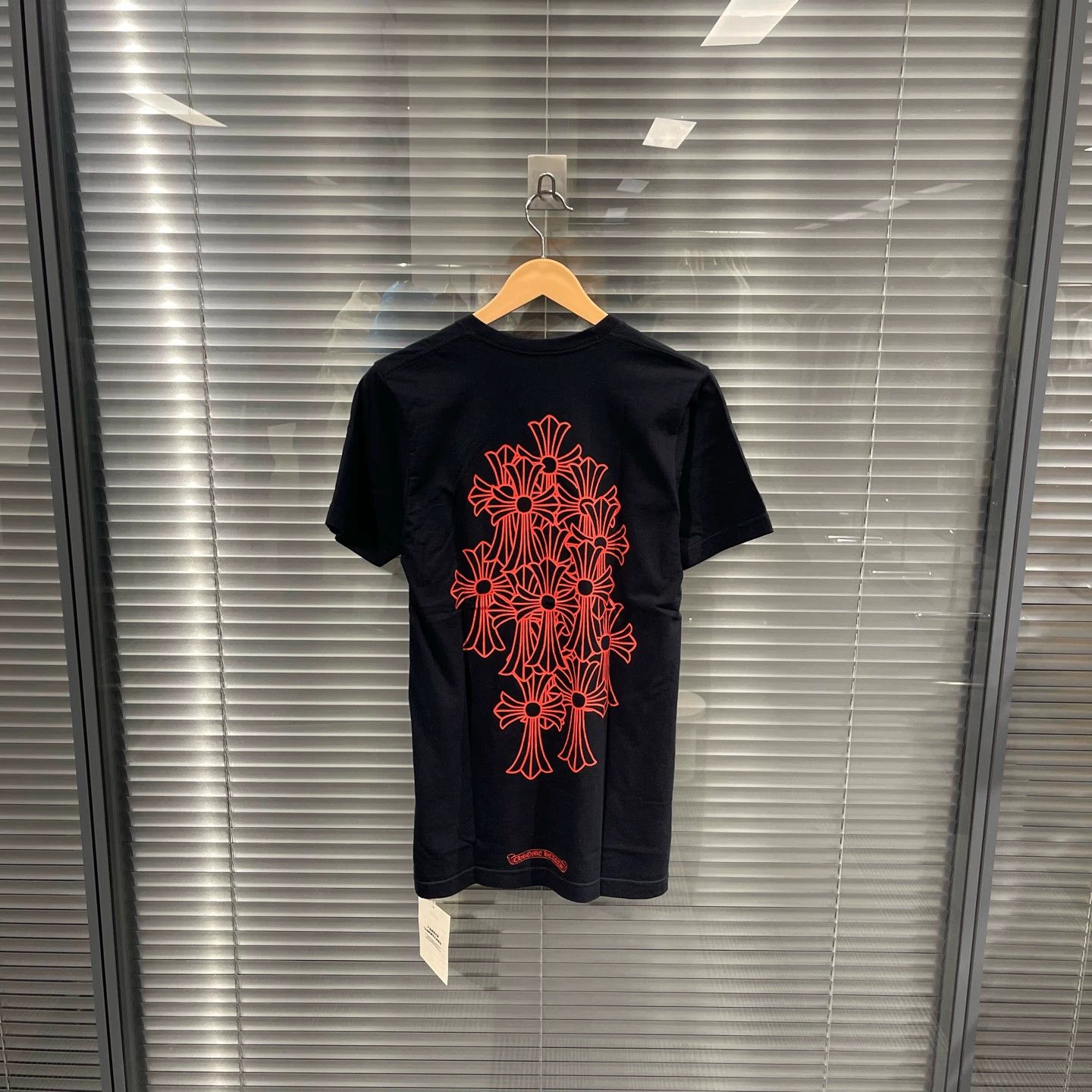 Chrome Hearts Chrome Hearts Back Red Phantom Cross Short Tee Size S / US 4 / IT 40 - 1 Thumbnail