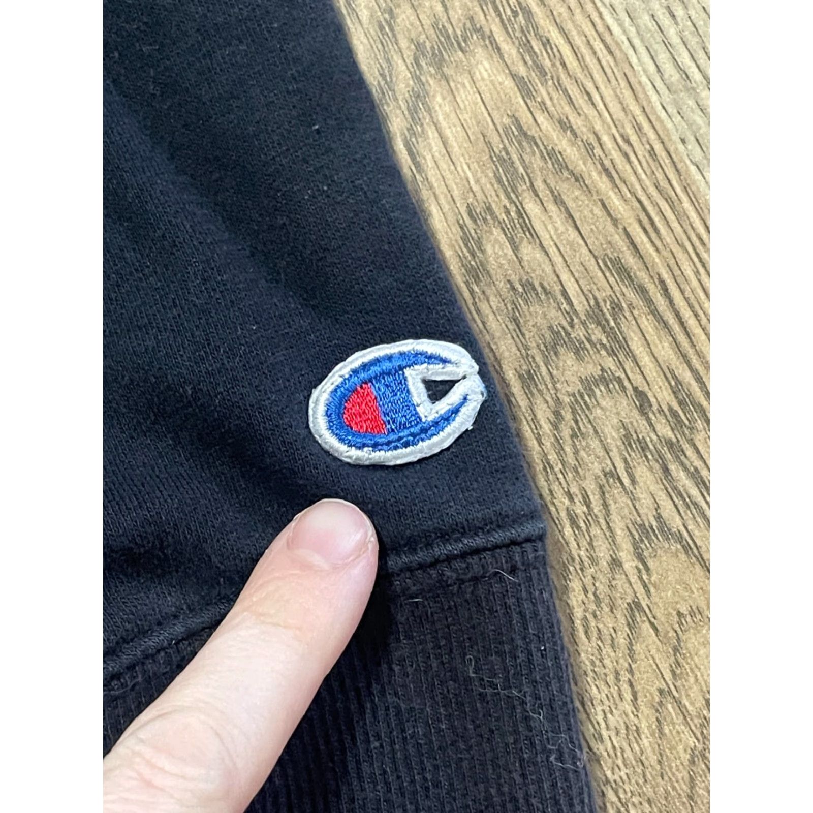 Champion Champion Sweatshirt Men's XL Black Long Sleeve Crew Neck Size US XL / EU 56 / 4 - 5 Thumbnail