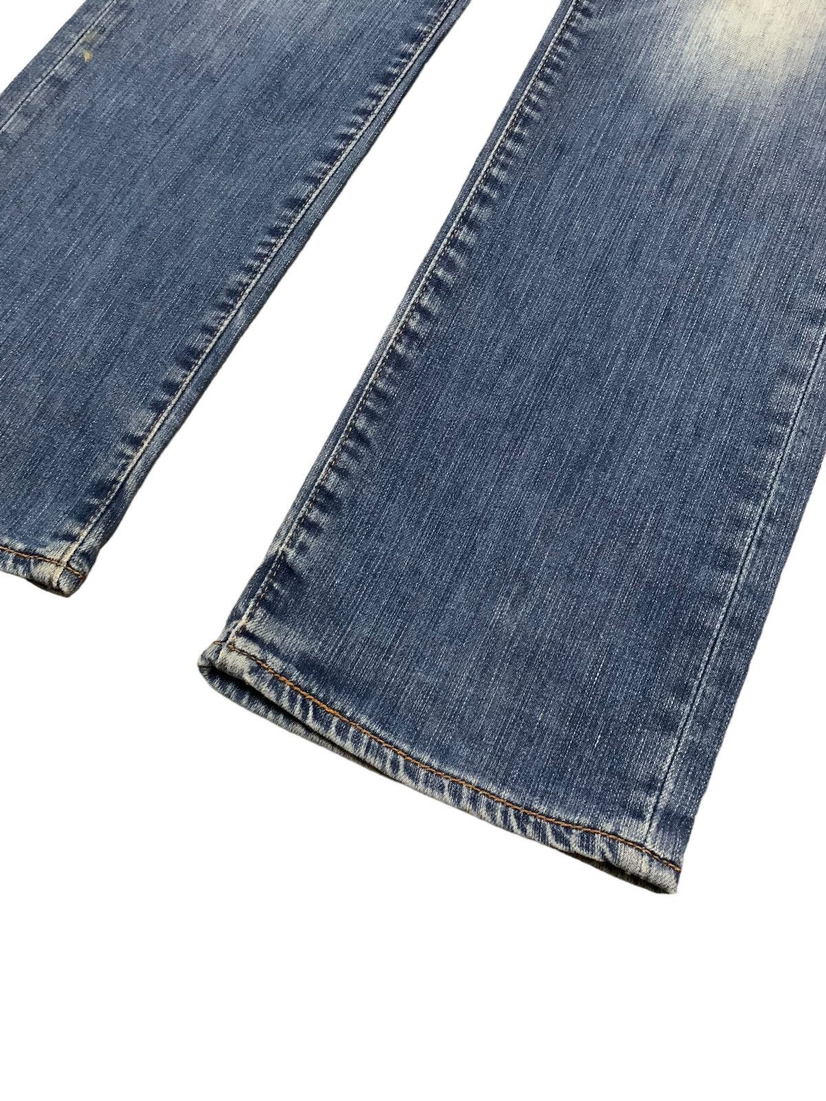 Levi's Vintage Clothing Vintage Y2K Levis 511 Blue Washed Distressed Grunge Jeans Size US 32 / EU 48 - 10 Thumbnail