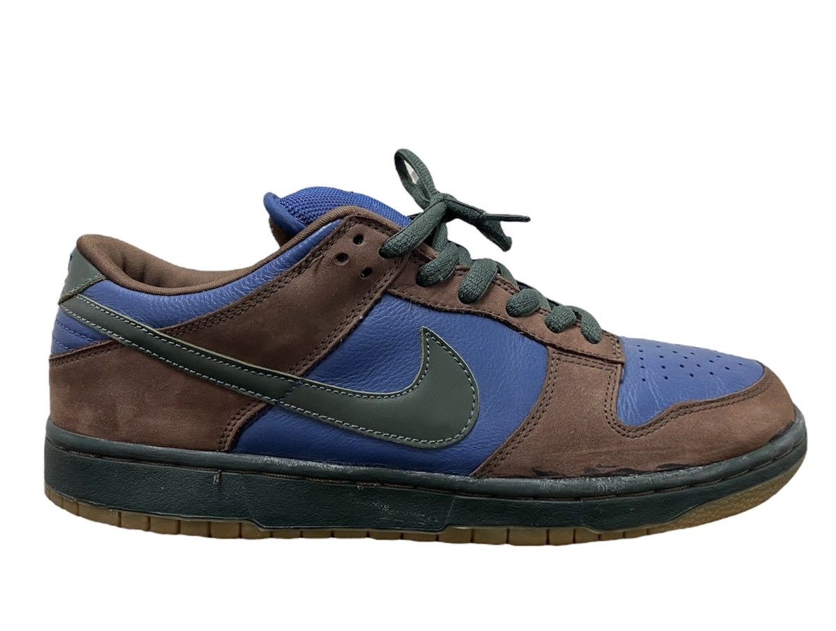 image of Nike Sb Dunk Low “Barf” Shoes in Blue, Men's (Size 11)