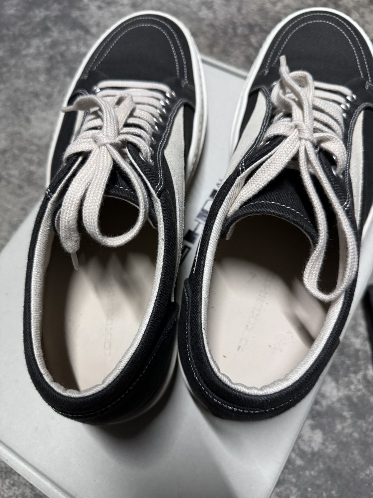 Rick Owens × Rick Owens Drkshdw Rick Owens Vintage Vans EDFU 2023 Size US 12 / EU 45 - 11 Thumbnail