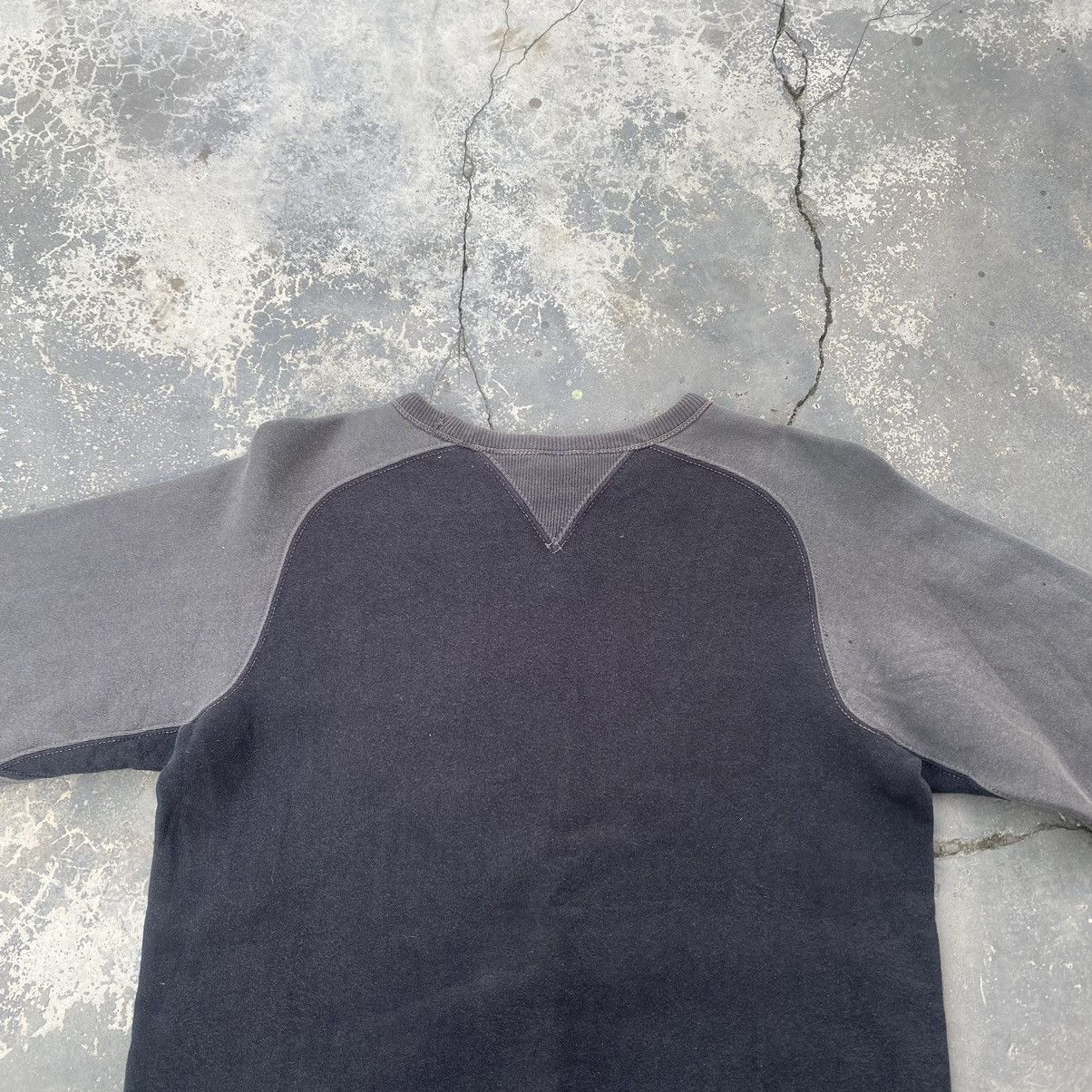 The Flat Head FLAT HEAD Double V sun faded sweater Size US S / EU 44-46 / 1 - 6 Thumbnail