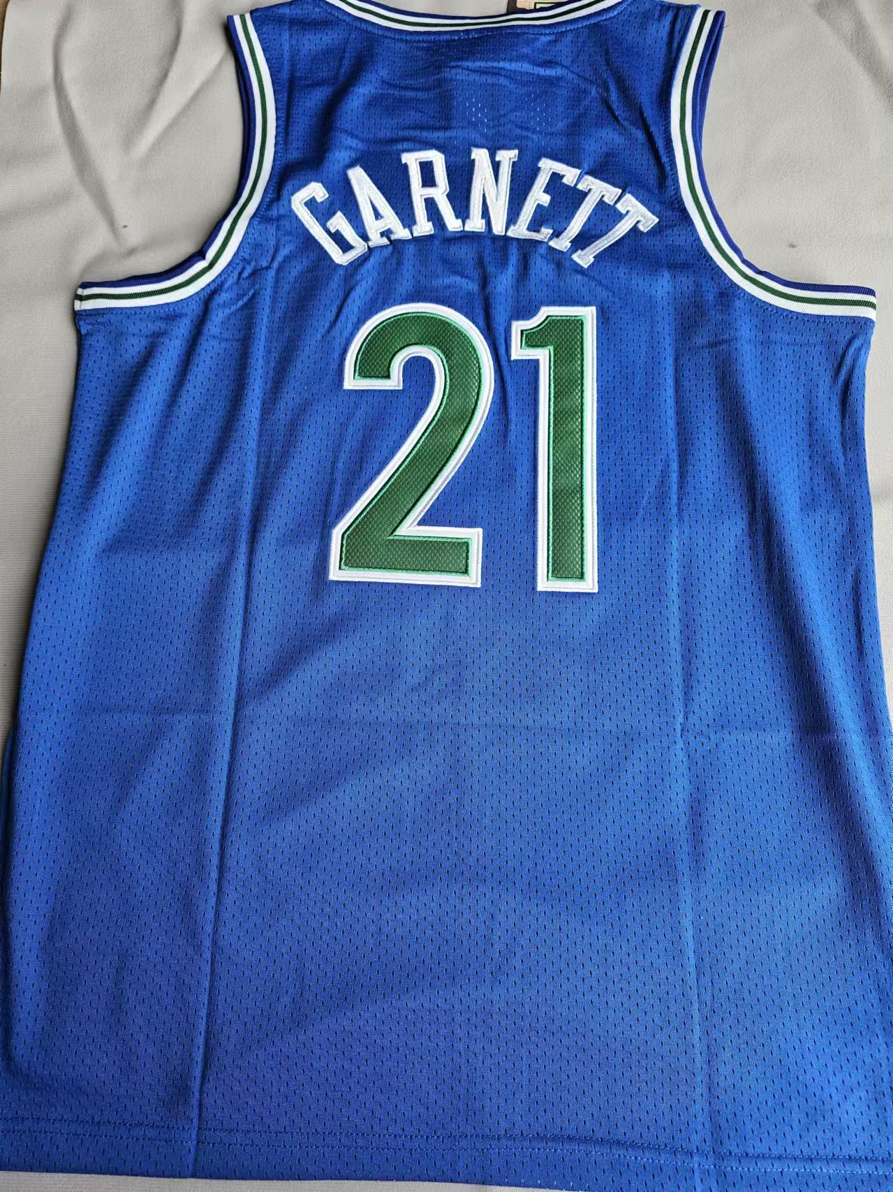 NBA Timberwolves #21 Kevin Garnett Jersey XL Size US XL / EU 56 / 4 - 2 Thumbnail