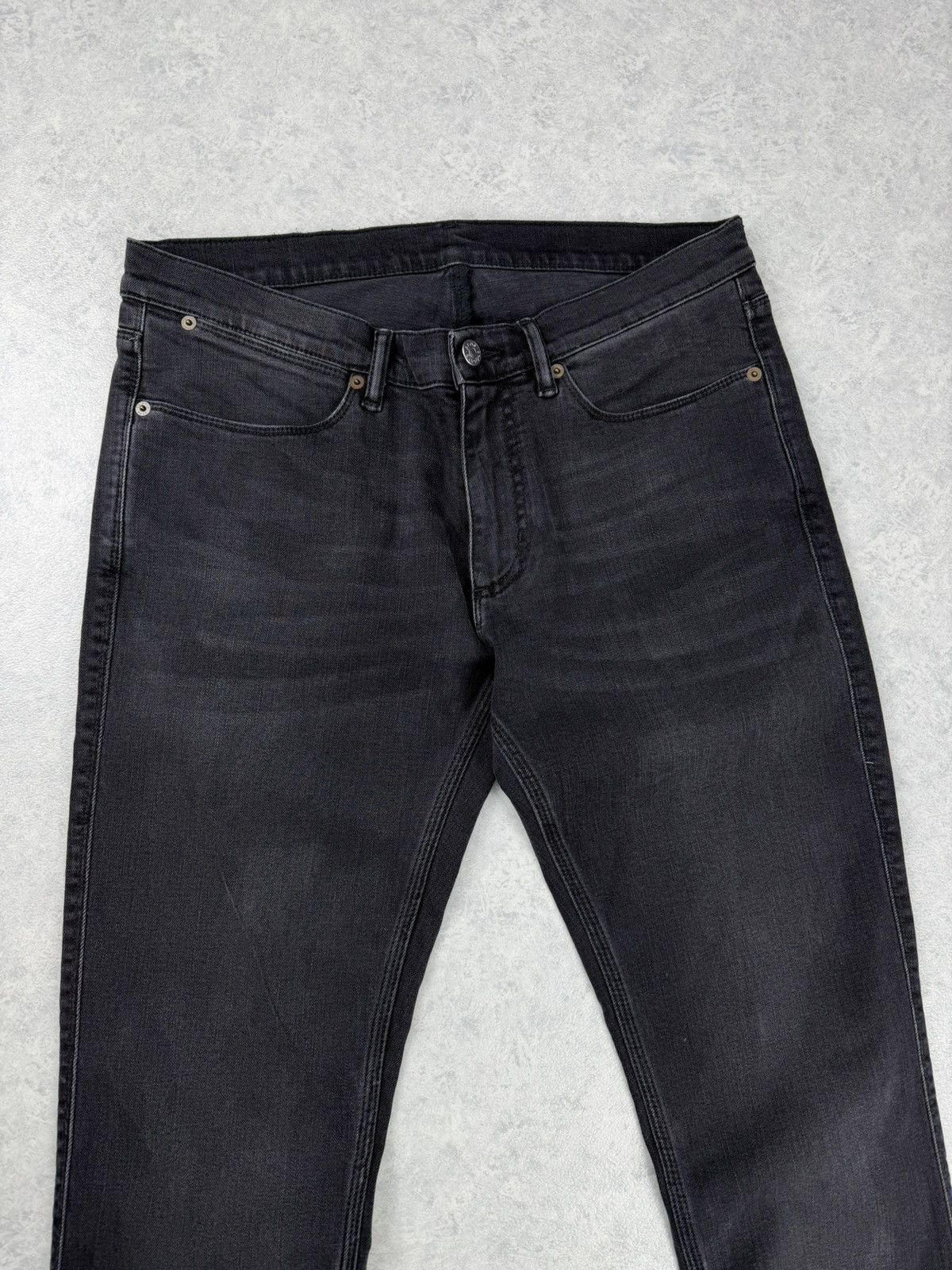 Acne Studios Acne Studios Max Used Black Denim Pants Size 32x32 Size US 32 / EU 48 - 3 Thumbnail