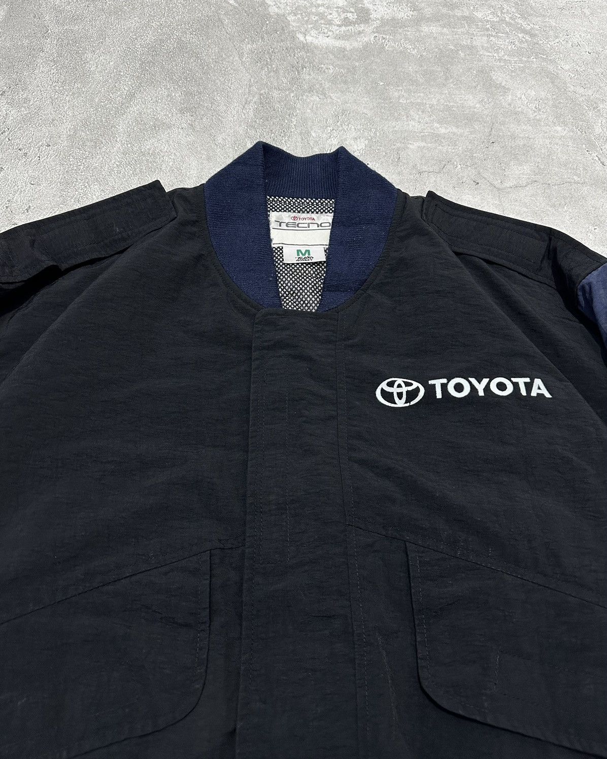 Japanese Brand × Vintage Vintage Toyota Tecno Racing Jacket Size US M / EU 48-50 / 2 - 2 Thumbnail