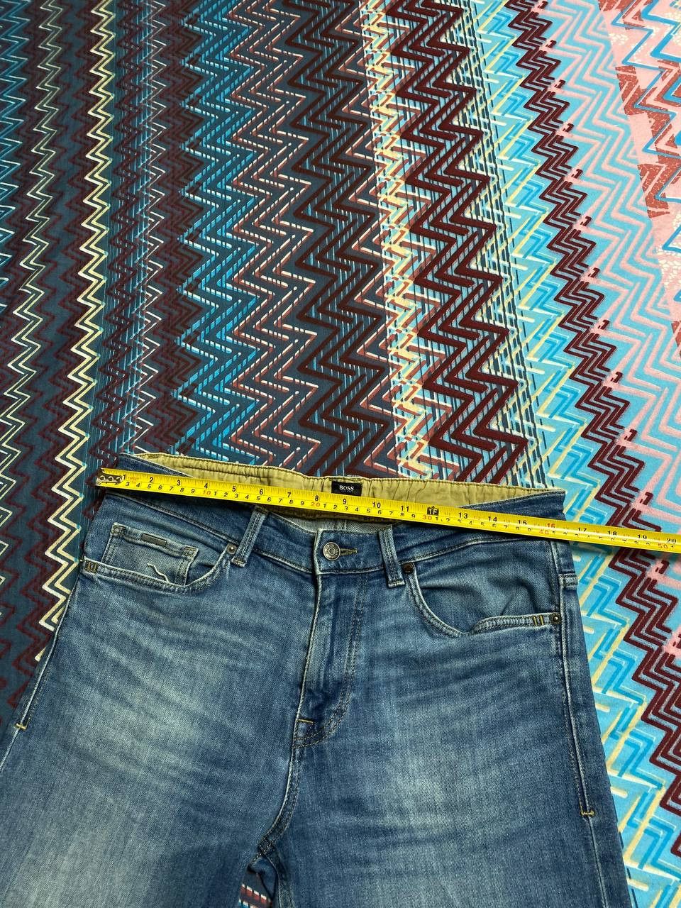 Hugo Boss × Vintage Hugo Boss Vintage Mens Denim Pants Jeans Size US 33 - 10 Thumbnail