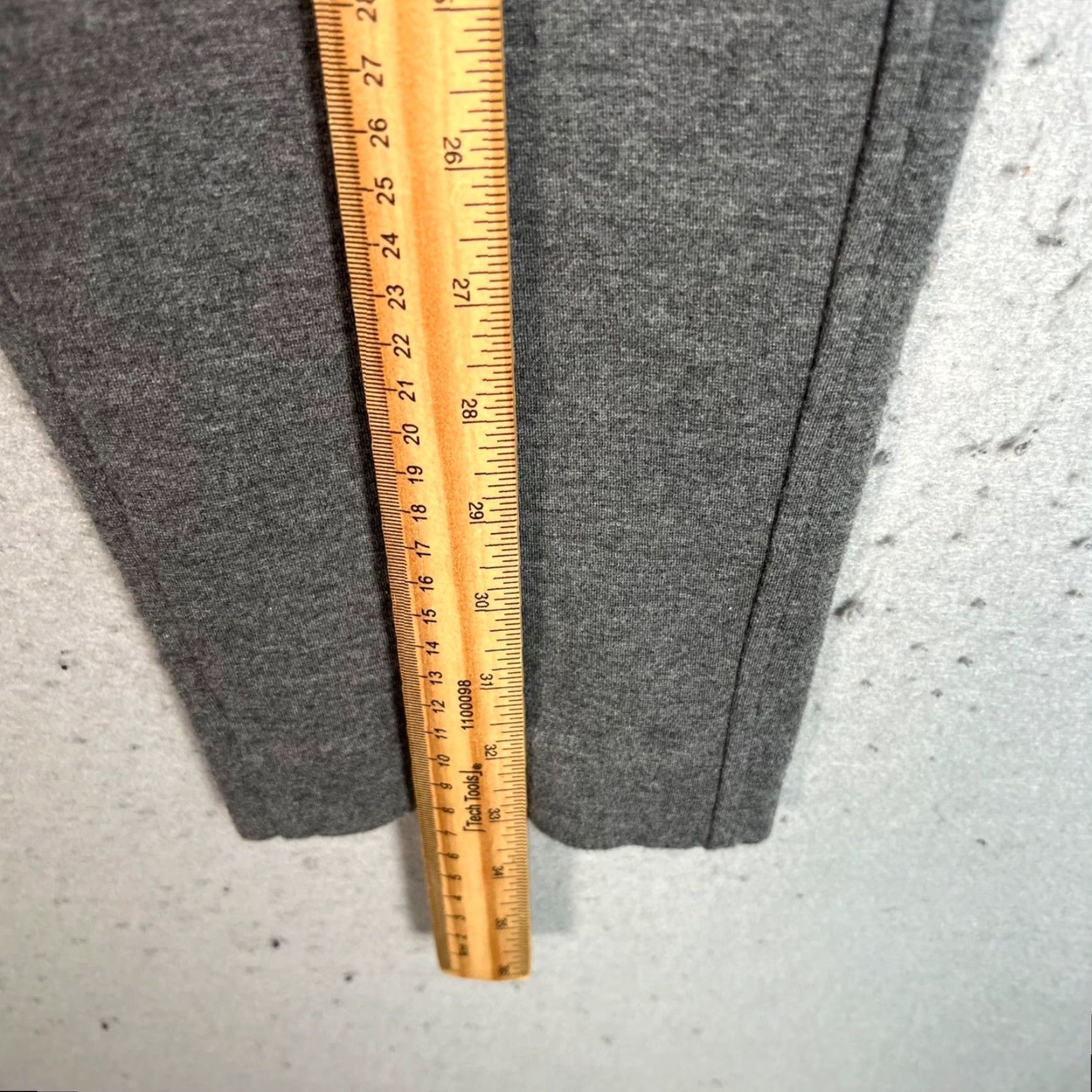 Everlane Everlane Womens Pants, Trousers, Stretch Cotton Modal, Gray, Size S, Ankle, High Rise, Flat Front, Inseam 25in, tapered, Regular, Womens Size 28" / US 6 / IT 42 - 6 Thumbnail