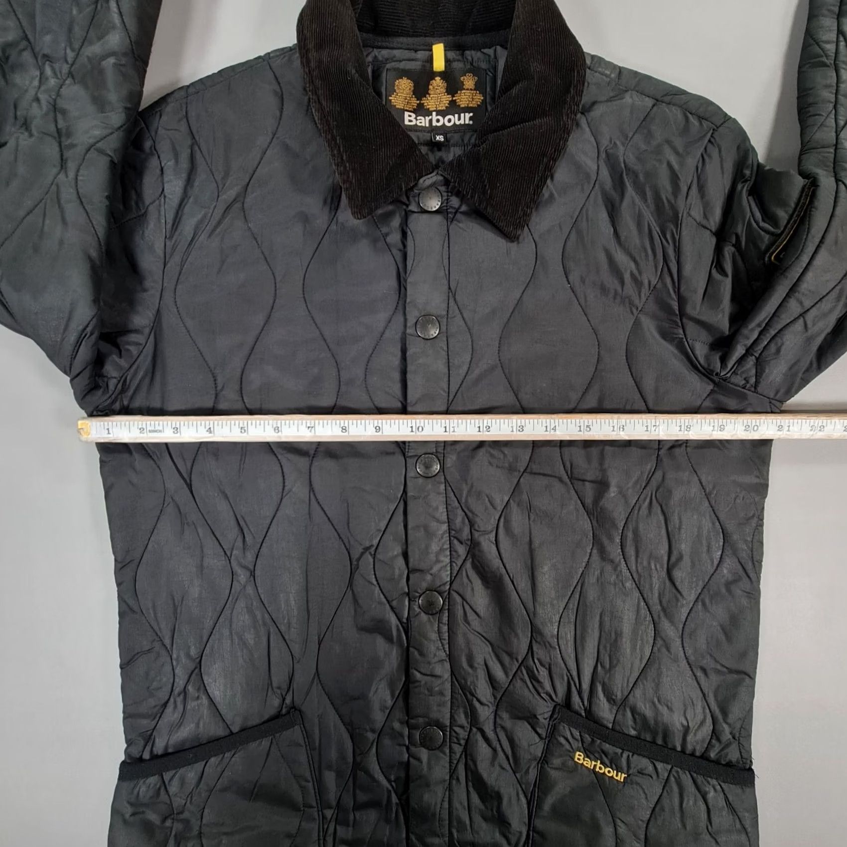 Barbour Barbour Mens Jacket Black XS Liddesdale Quilted Lightweight Casual Size US XS / EU 42 / 0 - 7 Thumbnail