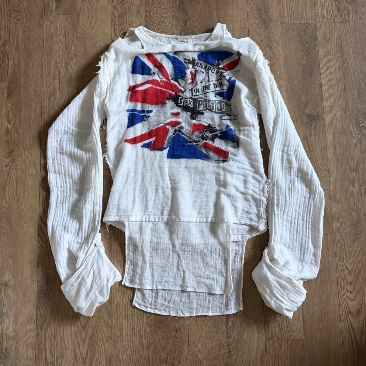 Boy London 80s BOY Anarchy in The Uk Muslin Shirt Size US S / EU 44-46 / 1 - 2 Thumbnail