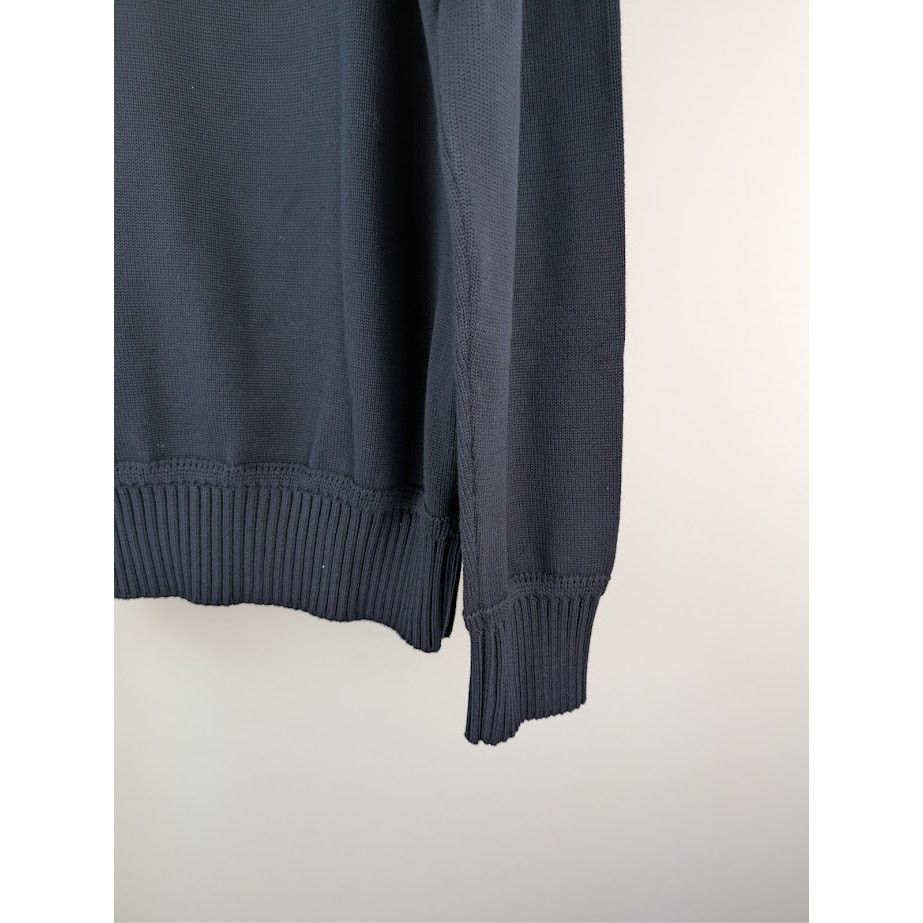 Moncler o1rshd1 Girocollo Tricot Sweater in Navy Size US XXL / EU 58 / 5 - 12 Thumbnail