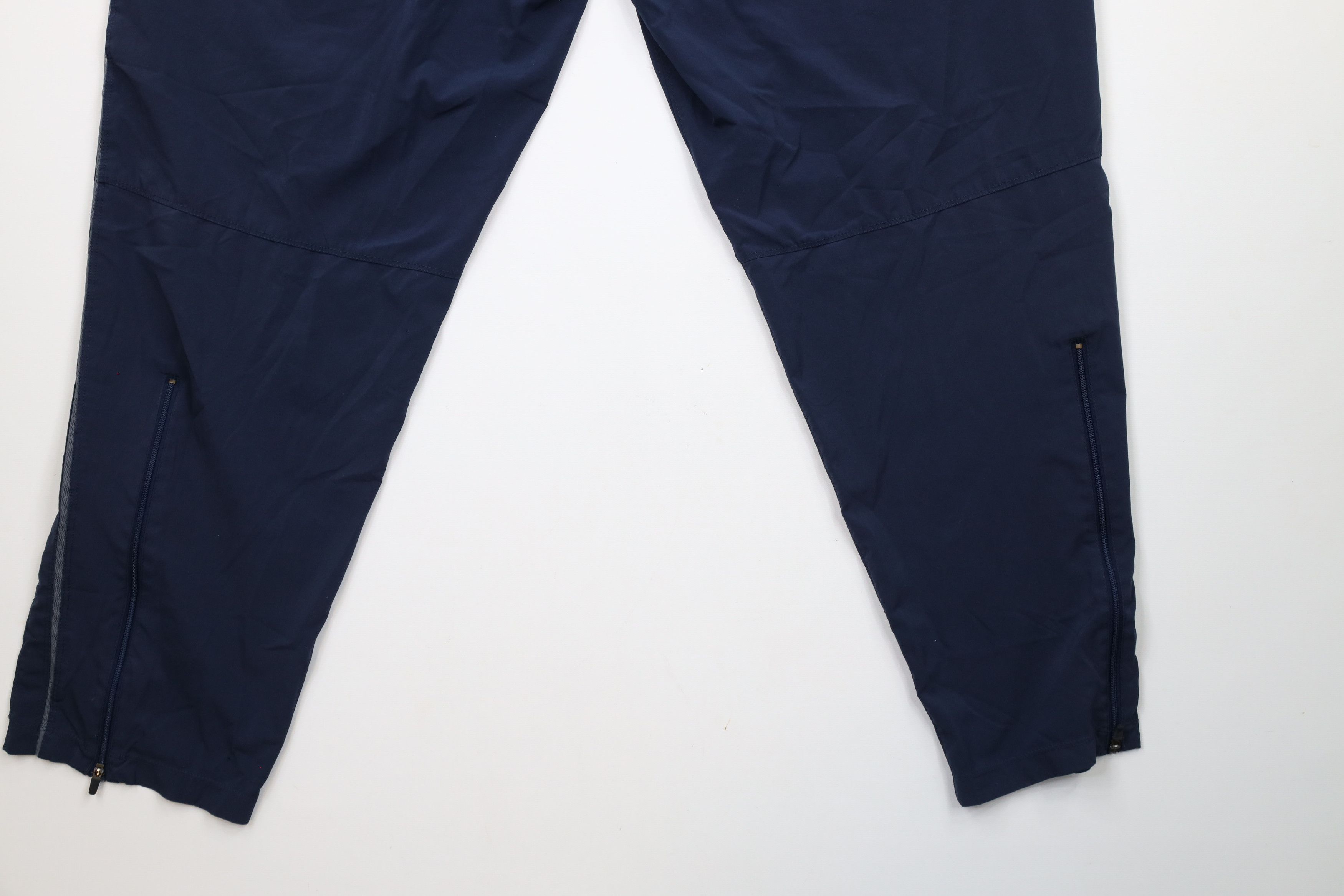 Nike × Vintage Vintage Y2K Nike Travis Scott Mini Swoosh Stretch Pants Blue Size US 38 / EU 54 - 16 Thumbnail
