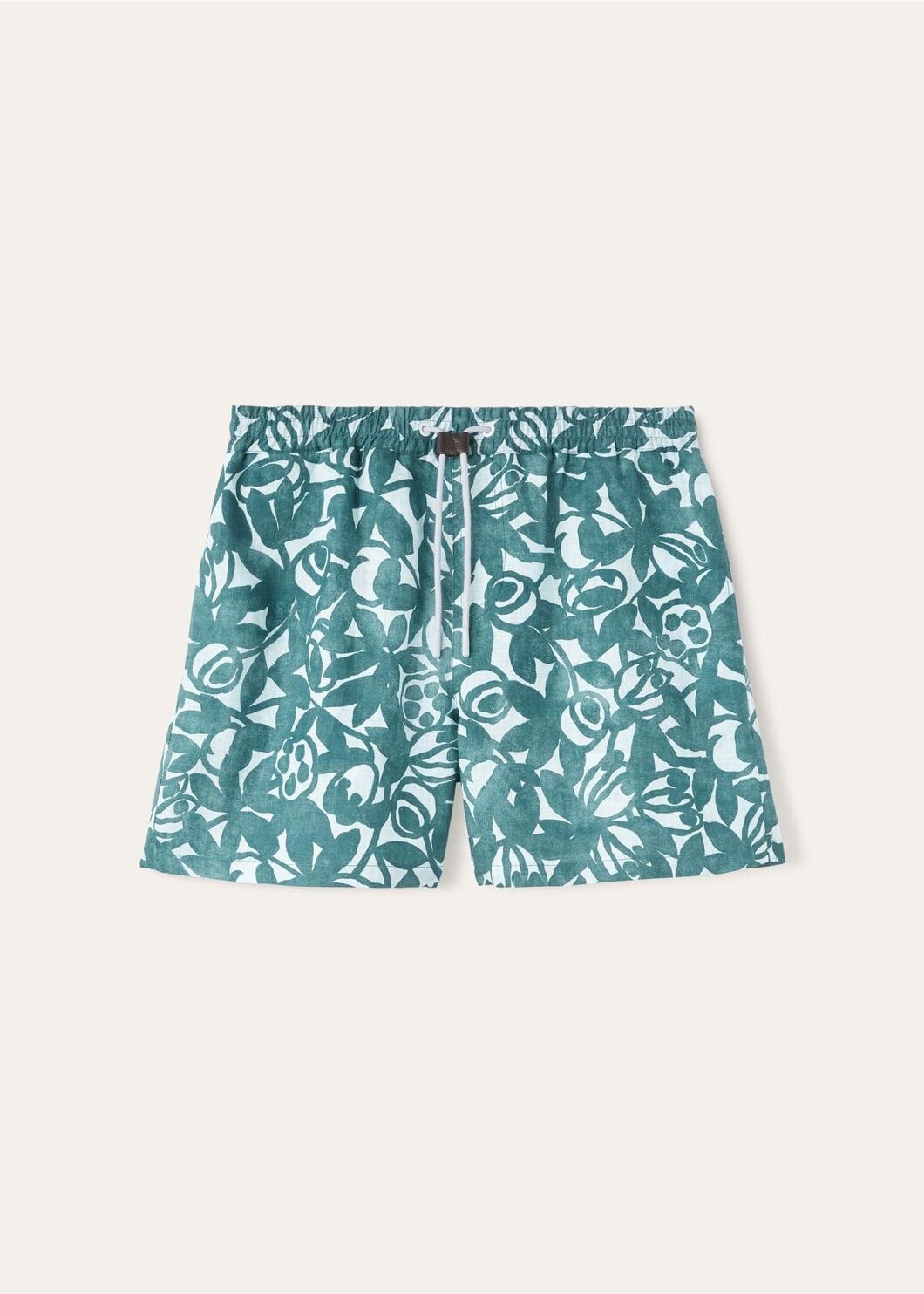 Loro Piana o1w1db10725 FAO7676 Bay Bermuda Short in Green/White Size US 32 / EU 48 - 1 Thumbnail