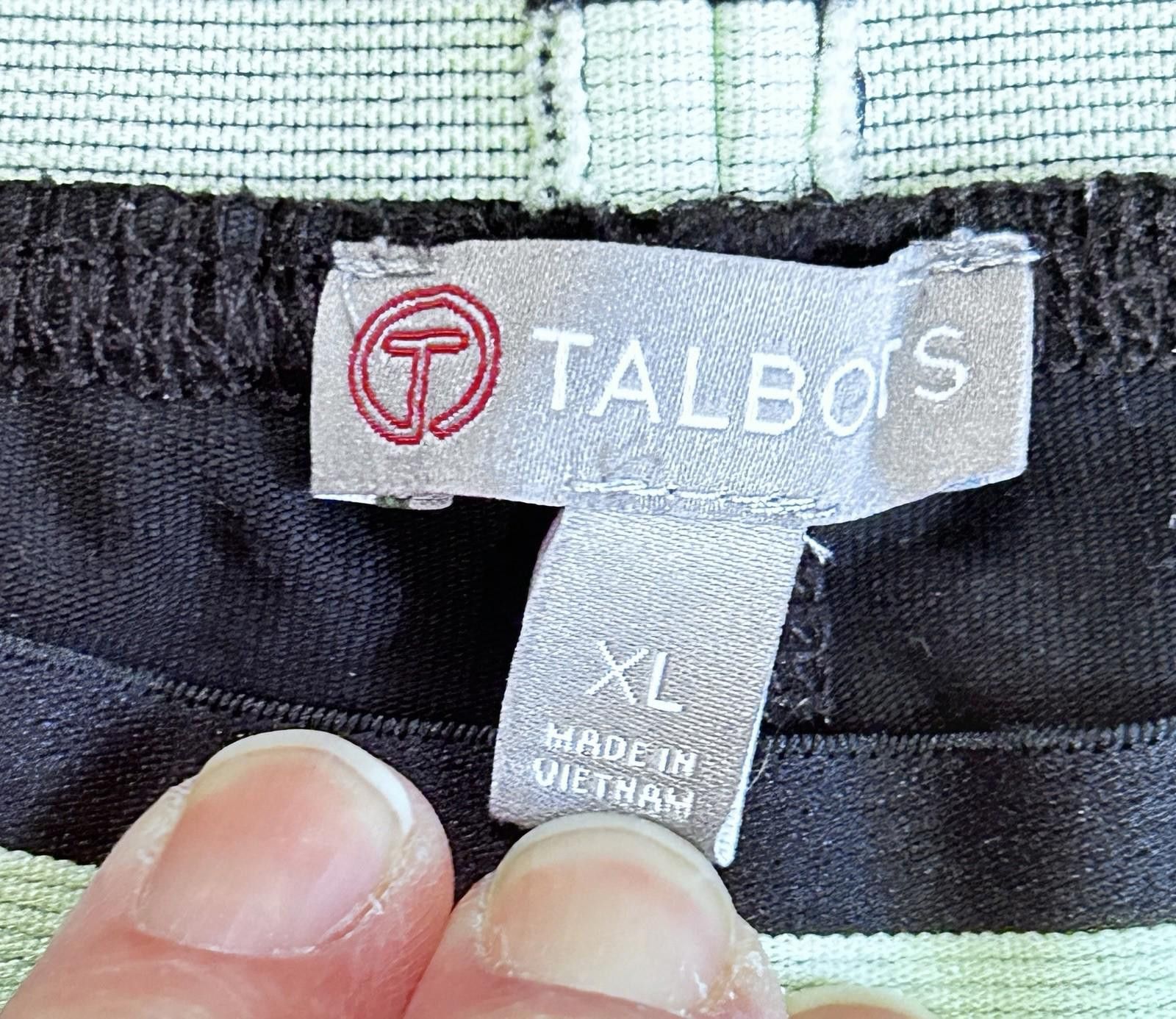 Other T By Talbots XL Plaid Black White Check Skirt Skort Shorts Size 40" / US 18 - 5 Thumbnail