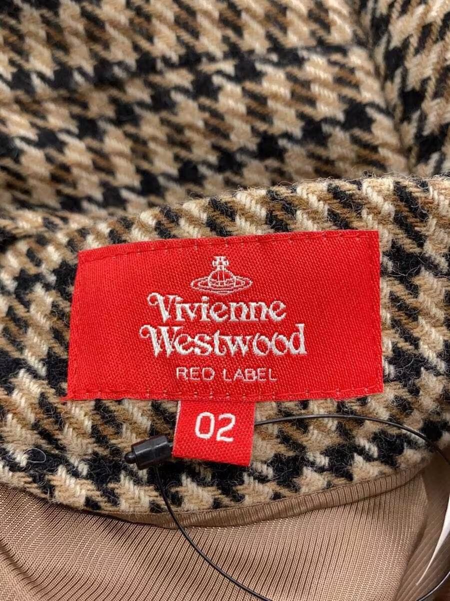 Vivienne Westwood Houndstooth Wool Pleated Skirt Size 28" / US 6 / IT 42 - 4 Thumbnail