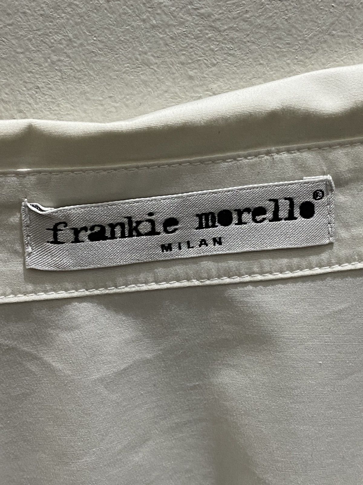Frankie Morello FRANKIE MORELLO WHITE COTTON SHIRT Size M / US 6-8 / IT 42-44 - 5 Thumbnail