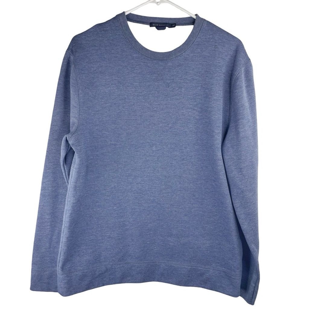 Club Monaco CLUB MONACO VINTAGE Men’s Blue Crew Neck Sweatshirt Y2K S Size US S / EU 44-46 / 1 - 1 Thumbnail