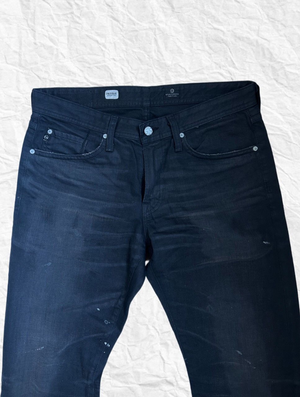 AG Adriano Goldschmied AG Adriano Goldschmied Protege Straight Jeans Size US 32 / EU 48 - 2 Thumbnail