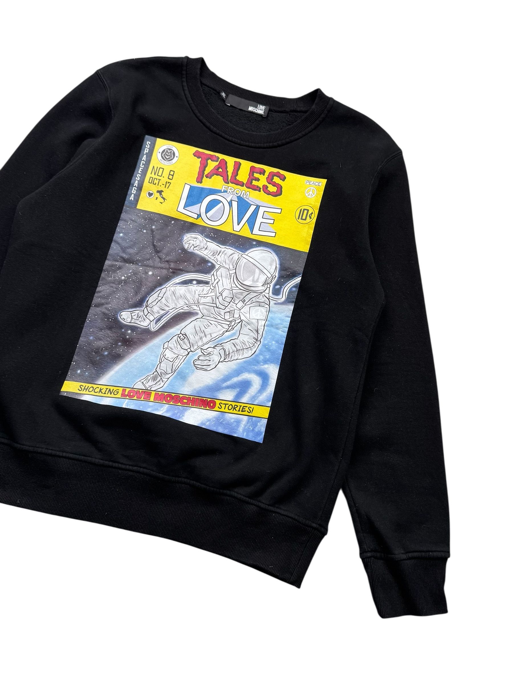 Moschino Love Moschino Sweatshirt (D10) Size US XL / EU 56 / 4 - 3 Thumbnail
