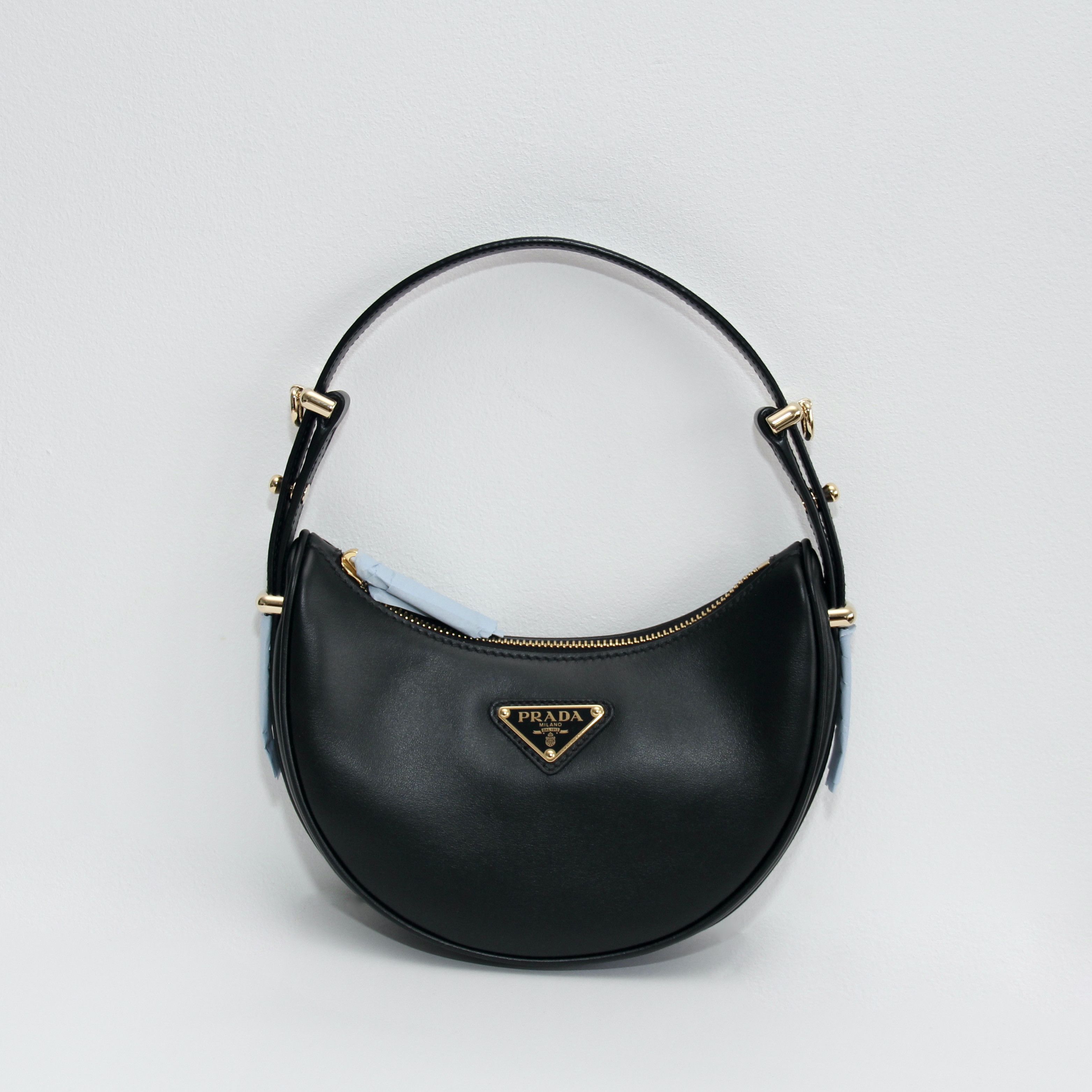 Prada Prada Arqué Leather Shoulder Bag NEW Size ONE SIZE - 1 Thumbnail