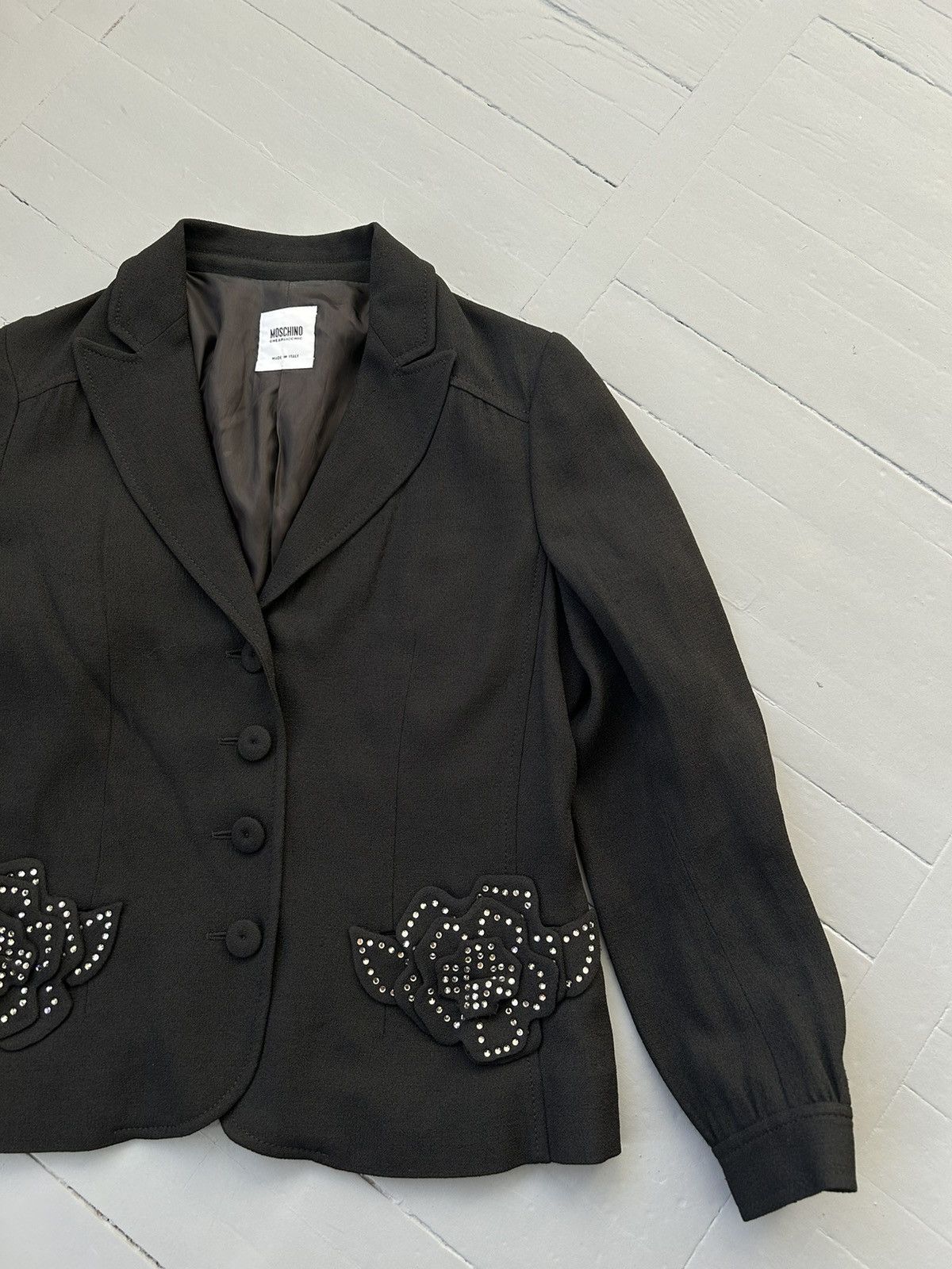 Moschino × Vintage Moschino vintage blazer Size XL / US 12-14 / IT 48-50 - 3 Thumbnail