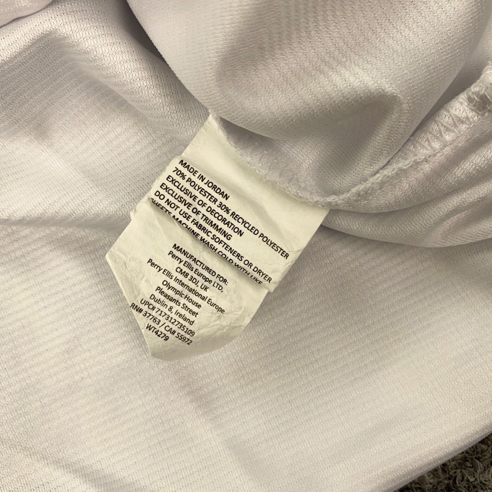 Vintage Ben Hogan Performance Shirt Mens Small White Golf Polo Shirt Size US S / EU 44-46 / 1 - 5 Thumbnail