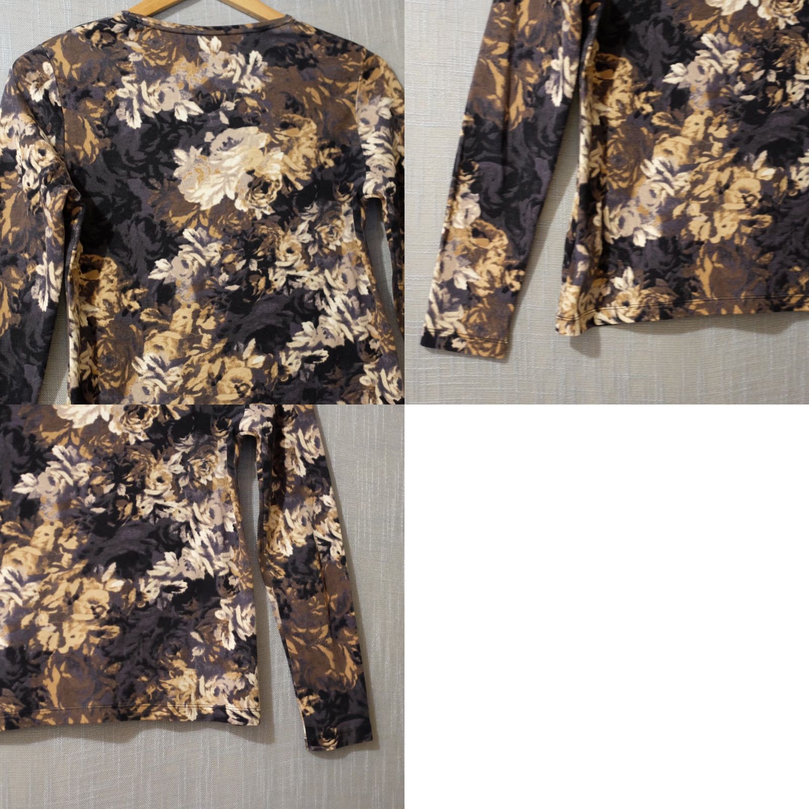 Croft & Barrow **CROFT & BARROW Women's Floral Longsleeve Tee PS #H94-6** User: **CROFT & BARROW Women's Floral Long Sleeve Tee PS #H94-6** Size S / US 4 / IT 40 - 8 Thumbnail