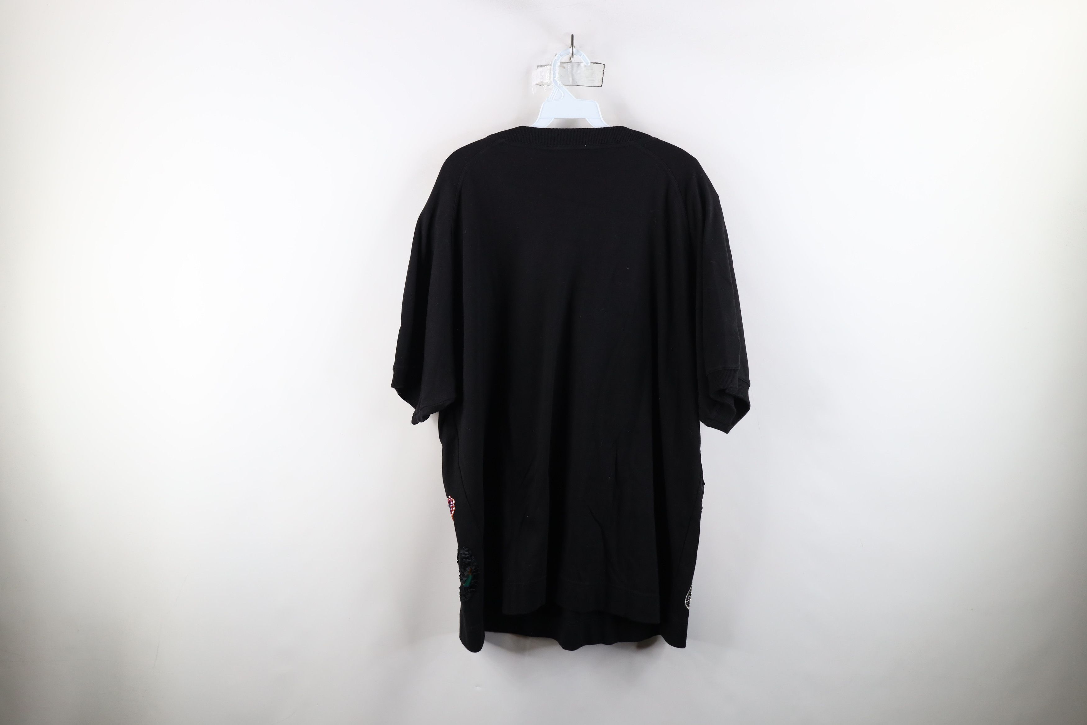 Vintage Vintage 90s Streetwear Patchwork Beaded Short Sleeve T-Shirt Size XL / US 12-14 / IT 48-50 - 13 Thumbnail