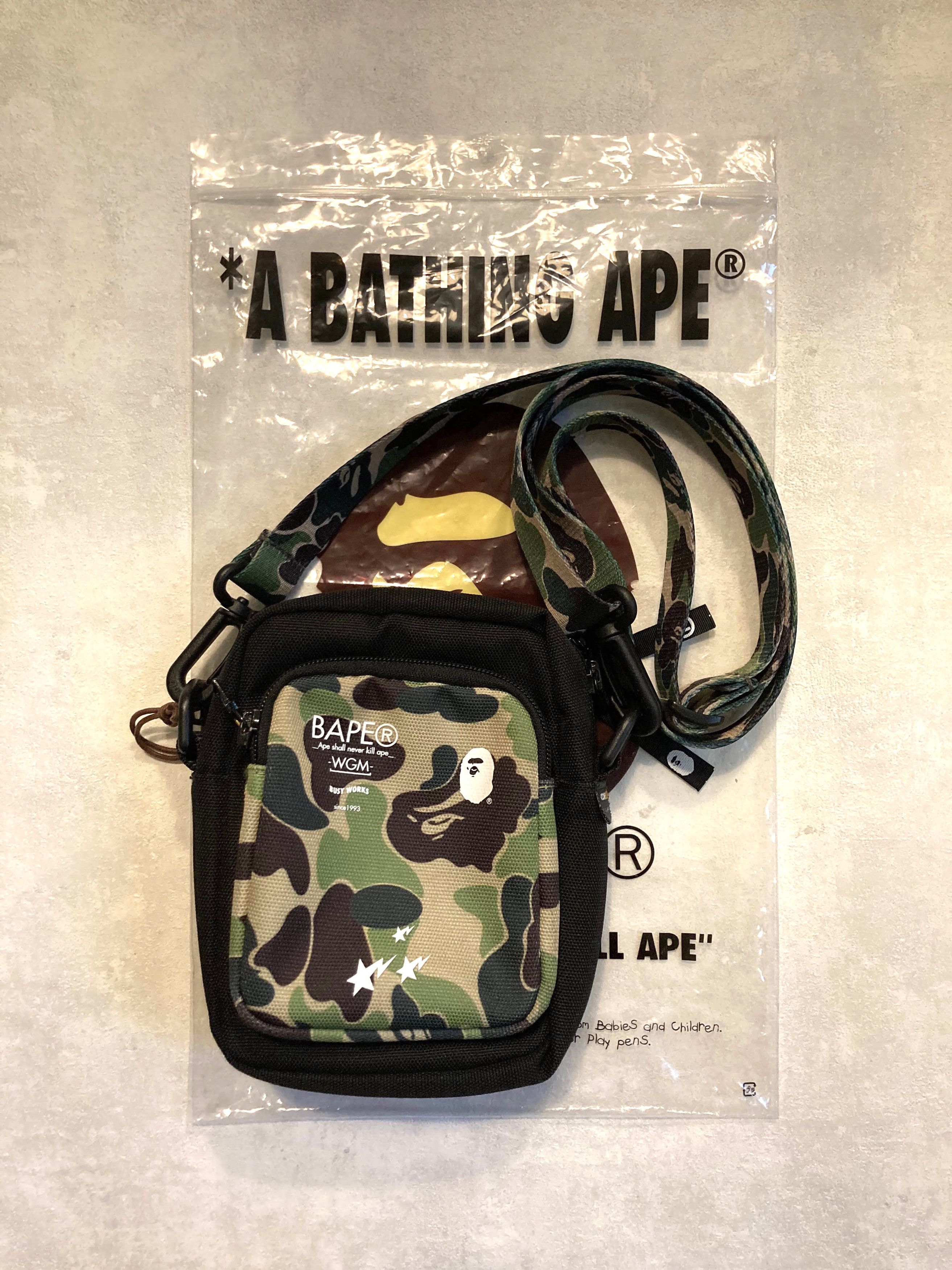 Bape ABC Camo Mini Shoulder Bag | Grailed