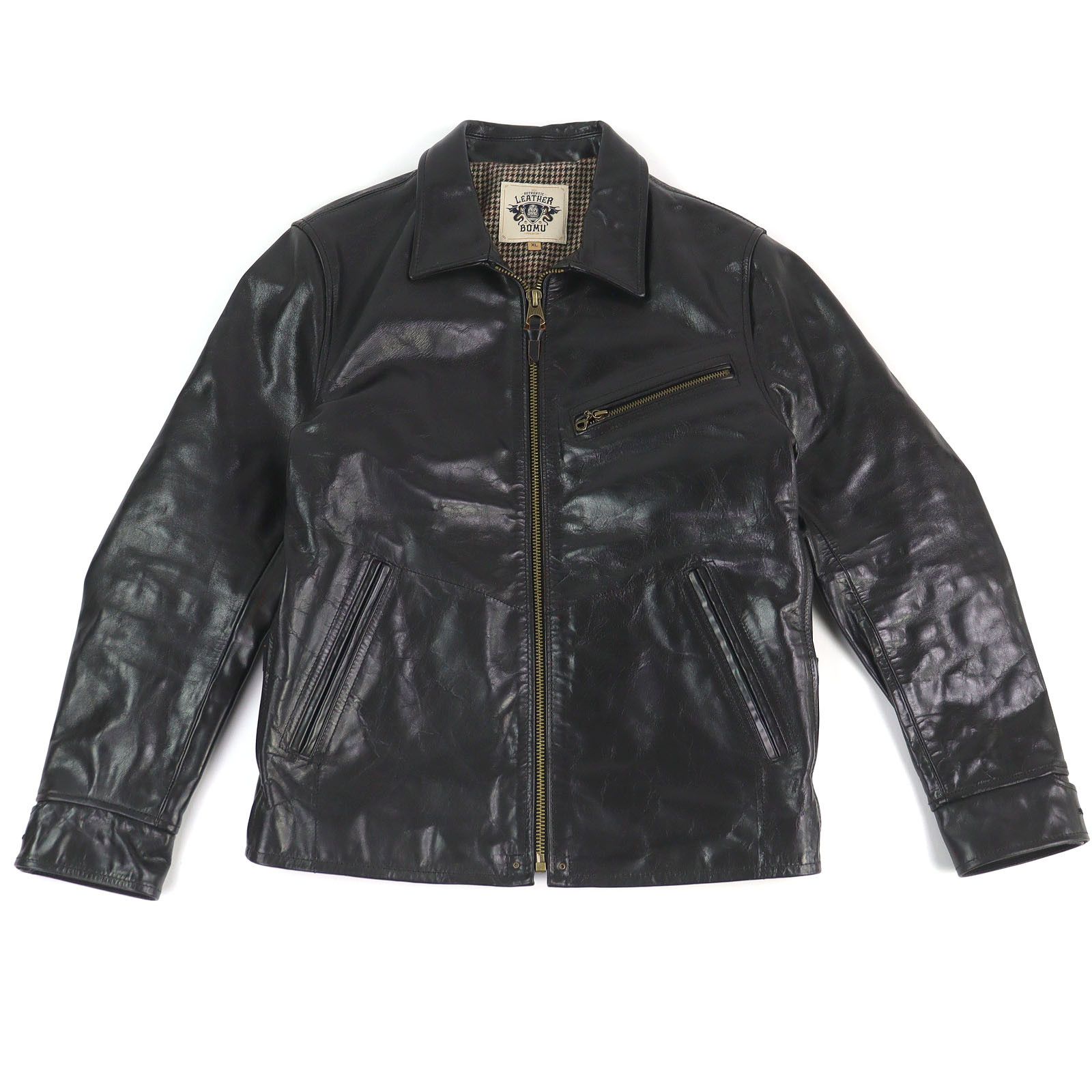 Other LEATHER BOMU Horsehide Jacket Leather Outerwear DUTY FREE for USA