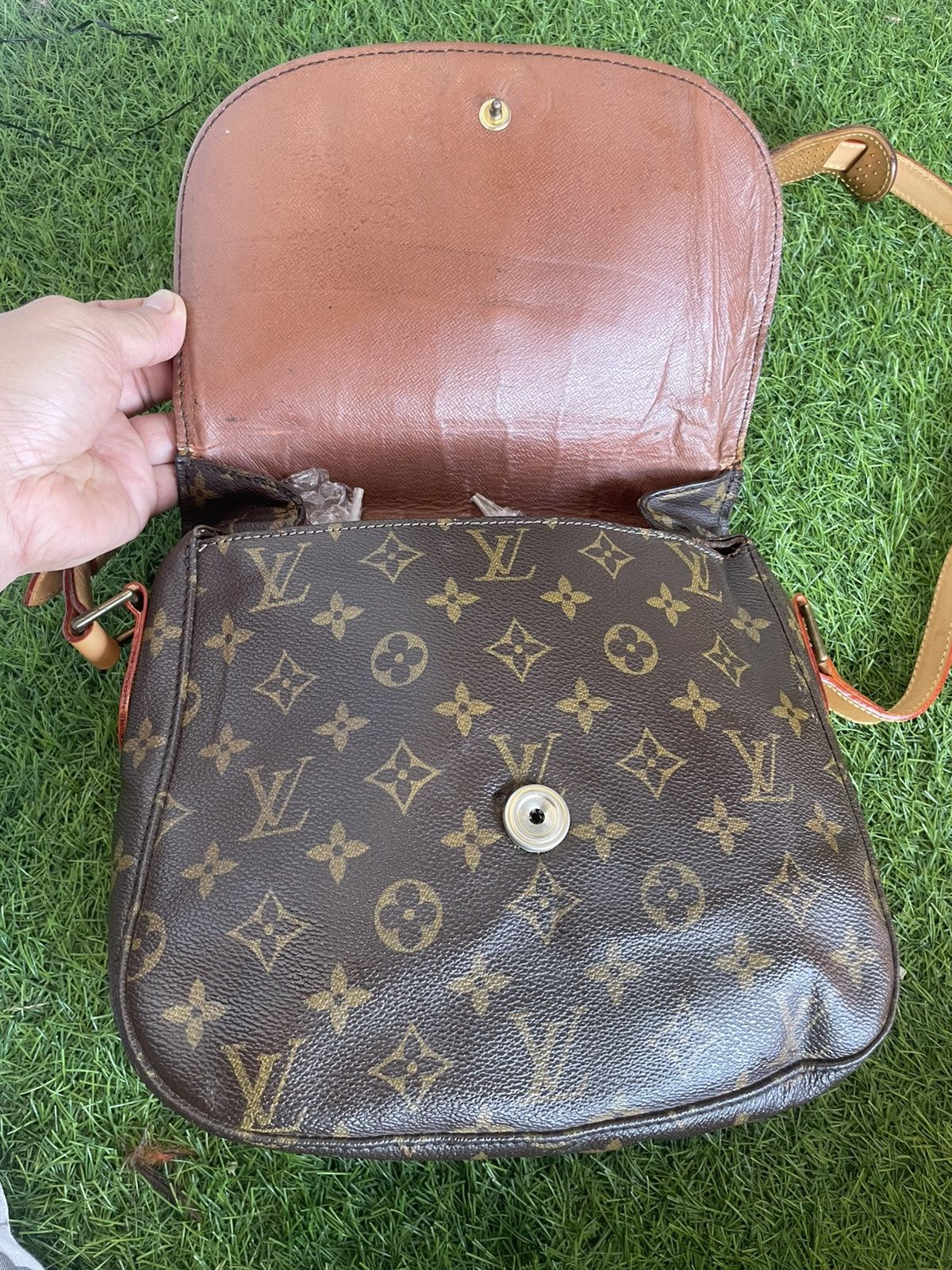 Louis Vuitton Authentic LOUIS VUITTON Saint Cloud GM Shoulder Bag Size ONE SIZE - 8 Thumbnail