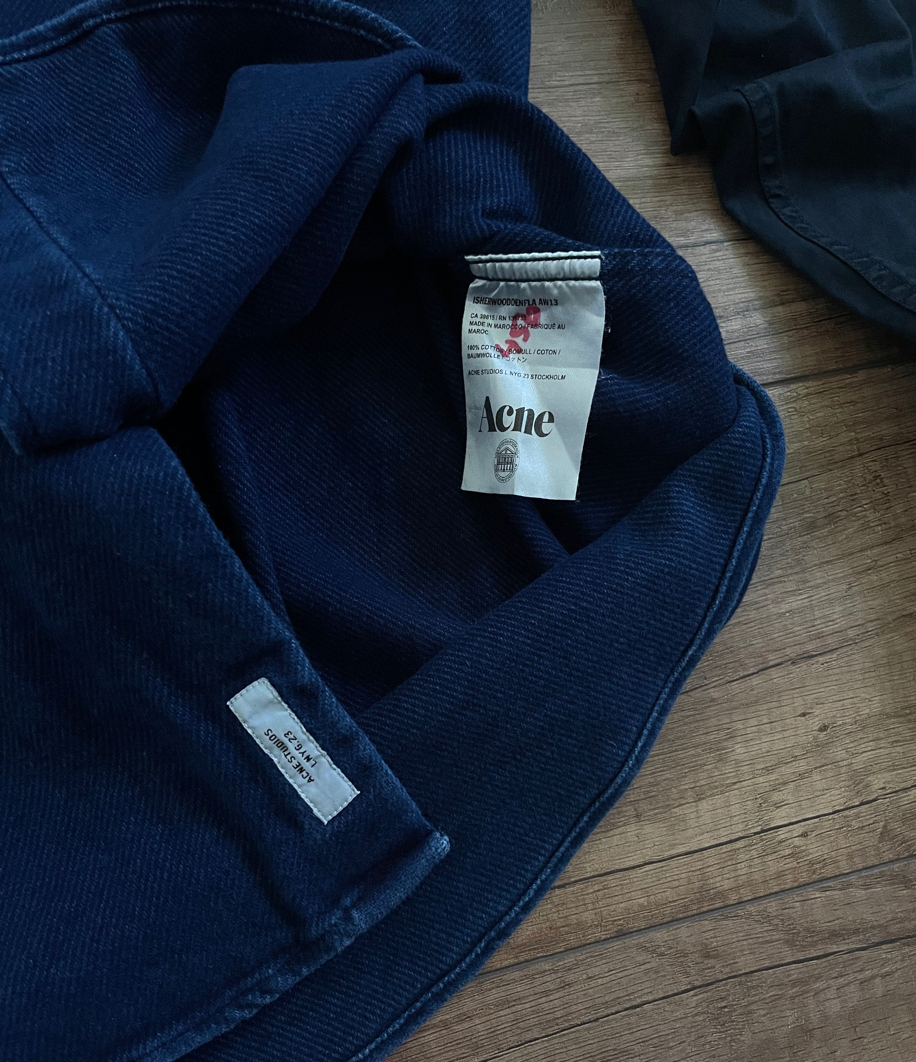 Acne Studios Acne Studios Isherwood Enfla Denim Shirt Overshirt Jacket Size US M / EU 48-50 / 2 - 5 Thumbnail