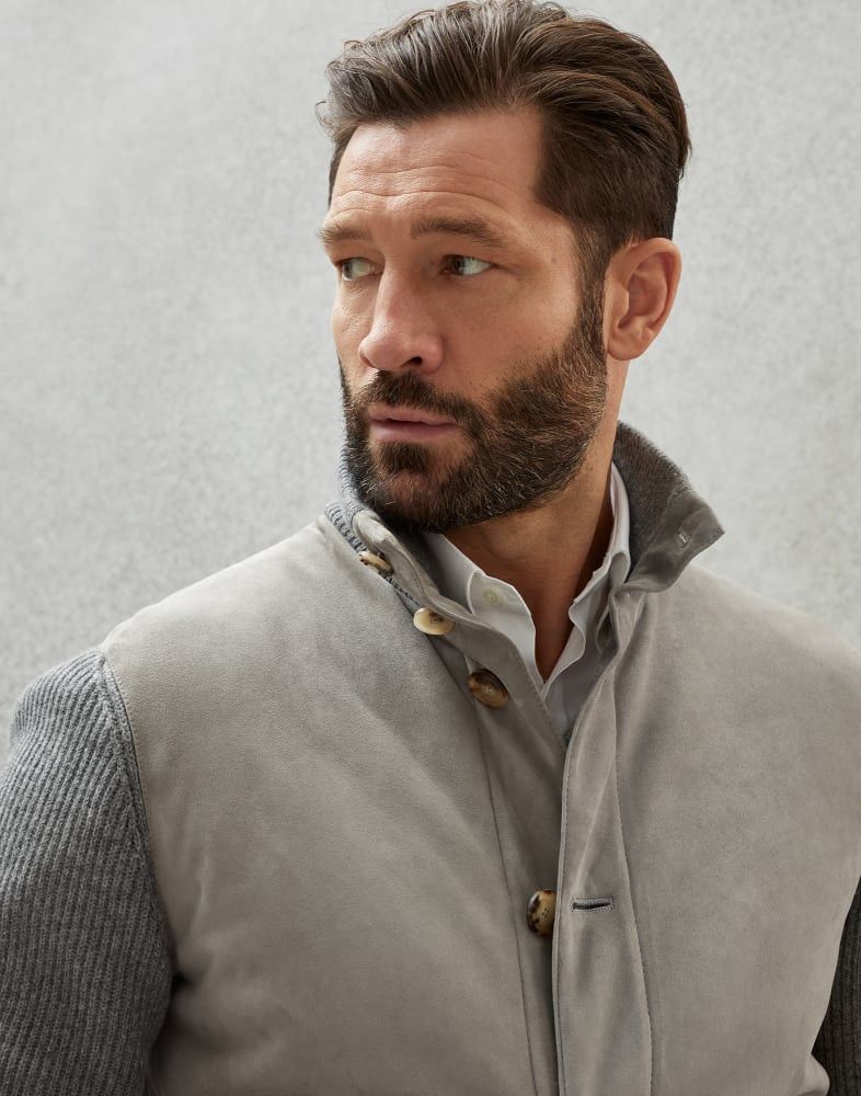 Brunello Cucinelli Jacket in Grey Size US M / EU 48-50 / 2 - 4 Thumbnail