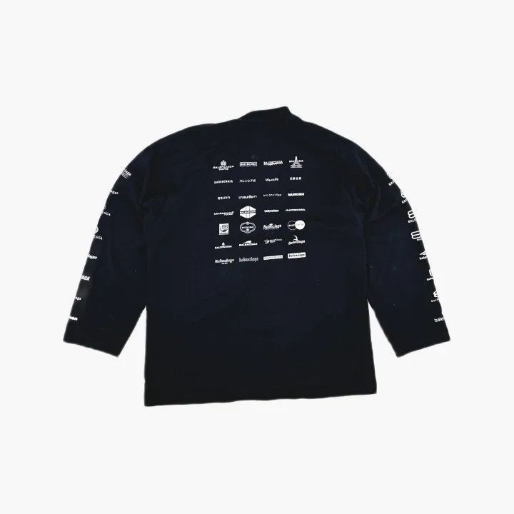Balenciaga Balenciaga Balenciaga Logo Print Long Sleeve Sweatshirt -2 Size US M / EU 48-50 / 2 - 1 Thumbnail
