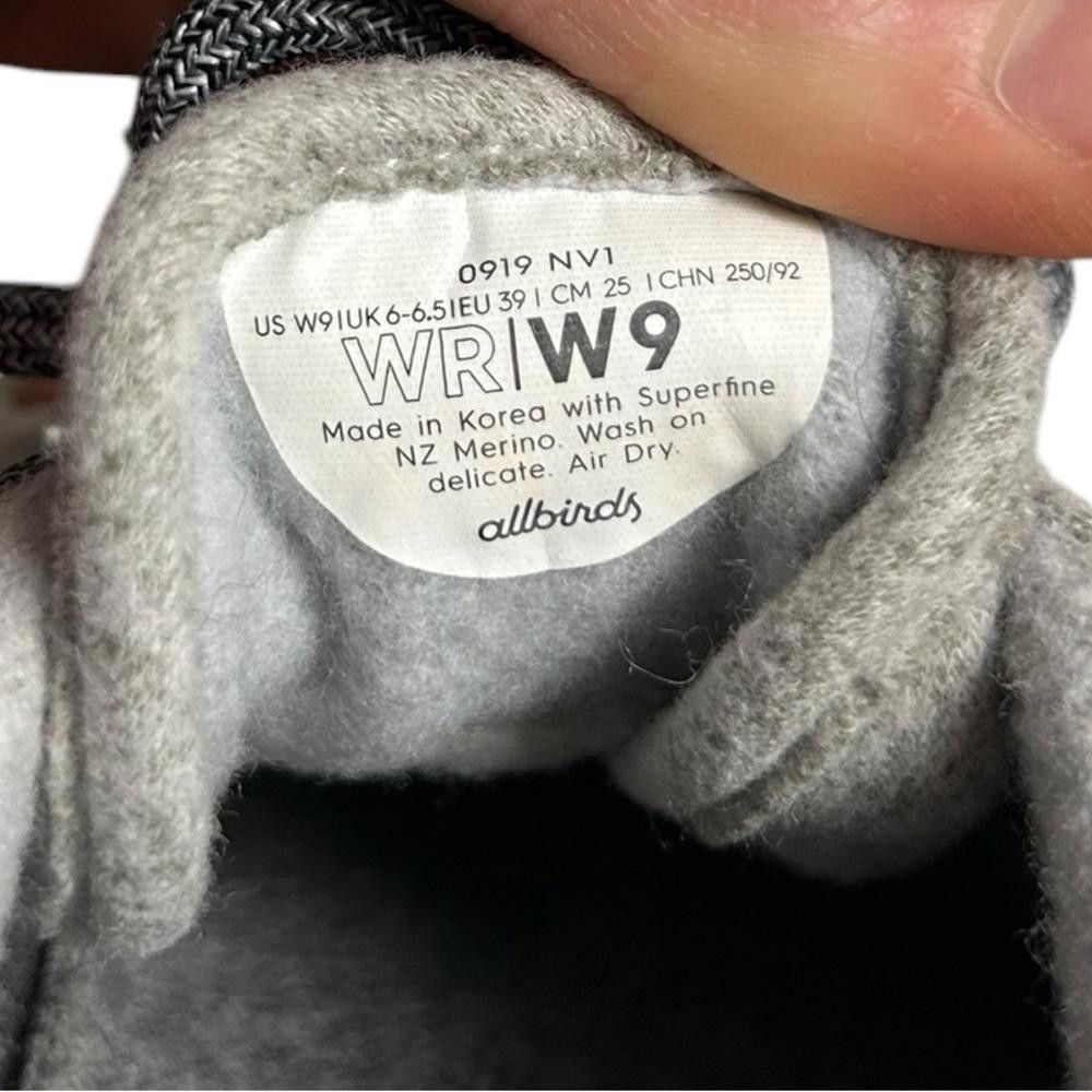 Allbirds Allbirds l Wool Runners Gray White Sneakers 9 Size US 9 / IT 39 - 9 Thumbnail