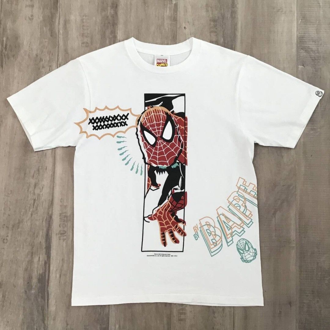 Bape × Marvel Comics BAPE × Marvel Comics Spider-Man T-shirt a bathing ape NIGO Size US S / EU 44-46 / 1 - 1 Thumbnail