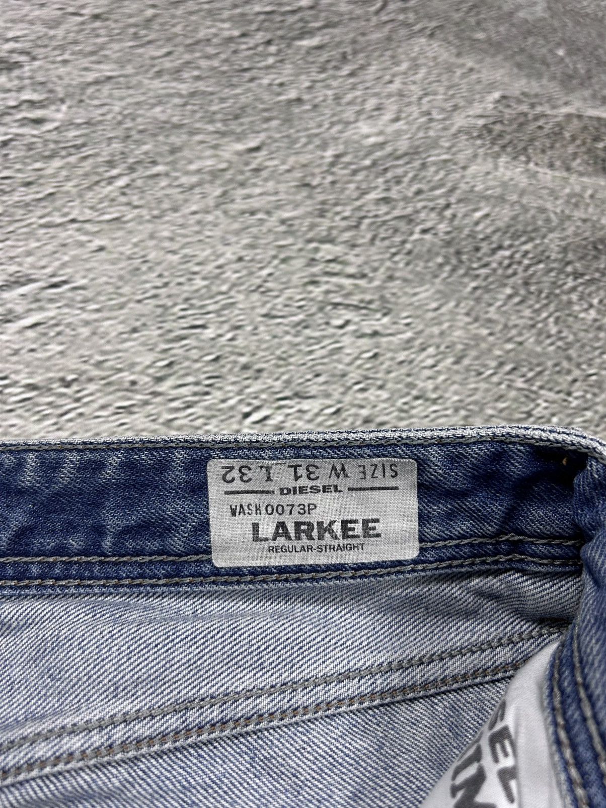 Diesel × Vintage Diesel jeans vintage blue Larkee Y2K navy straight Size US 31 - 8 Thumbnail