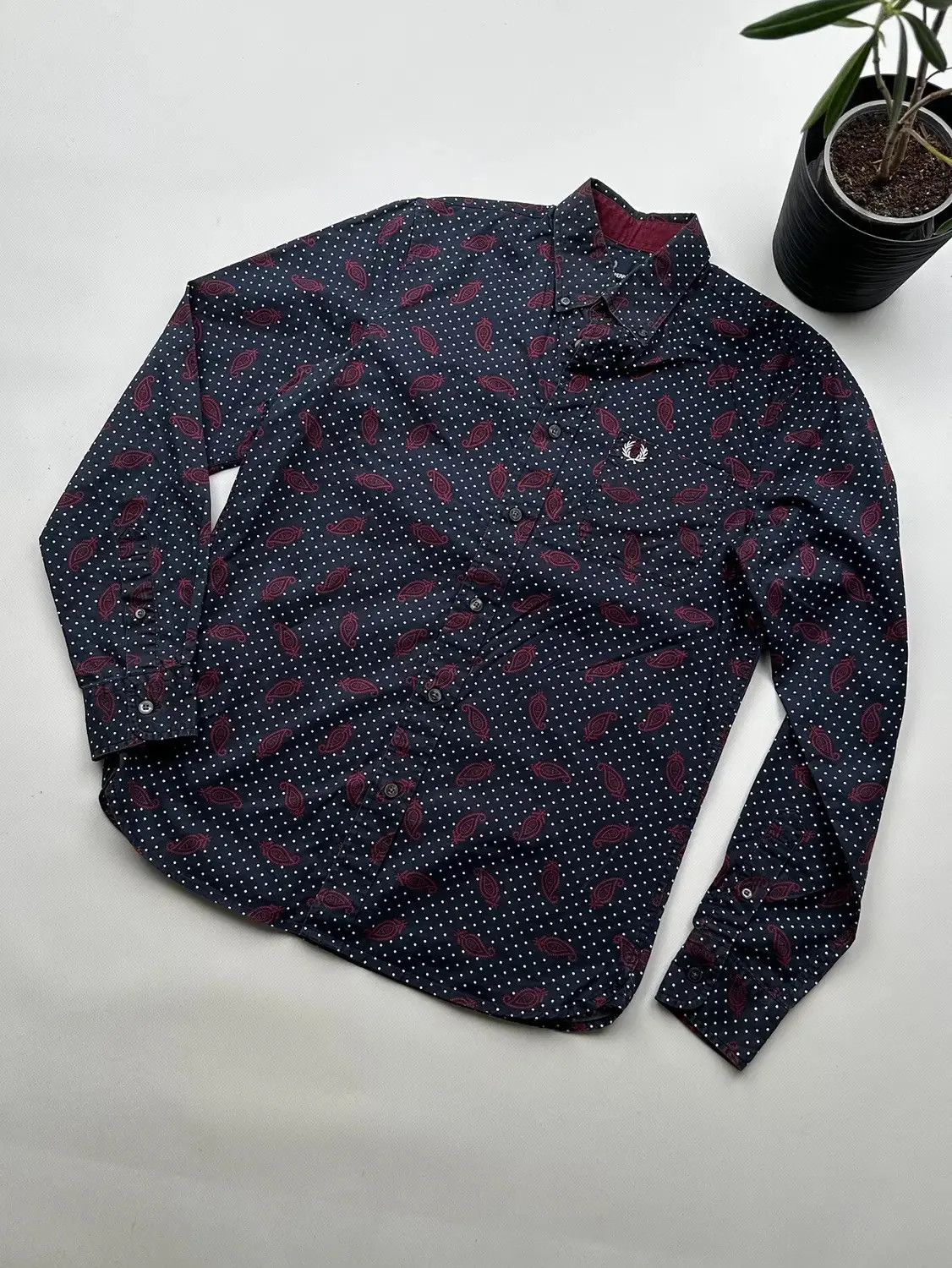 Fred Perry Fred Perry Drake’s Shirt Long Sleeve (287) Size US S / EU 44-46 / 1 - 1 Thumbnail