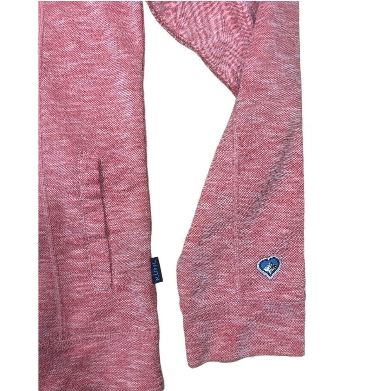 Kuhl KUHL jacket womens size MEDIUM heathered pink Full Zip RLS Size M / US 6-8 / IT 42-44 - 3 Thumbnail
