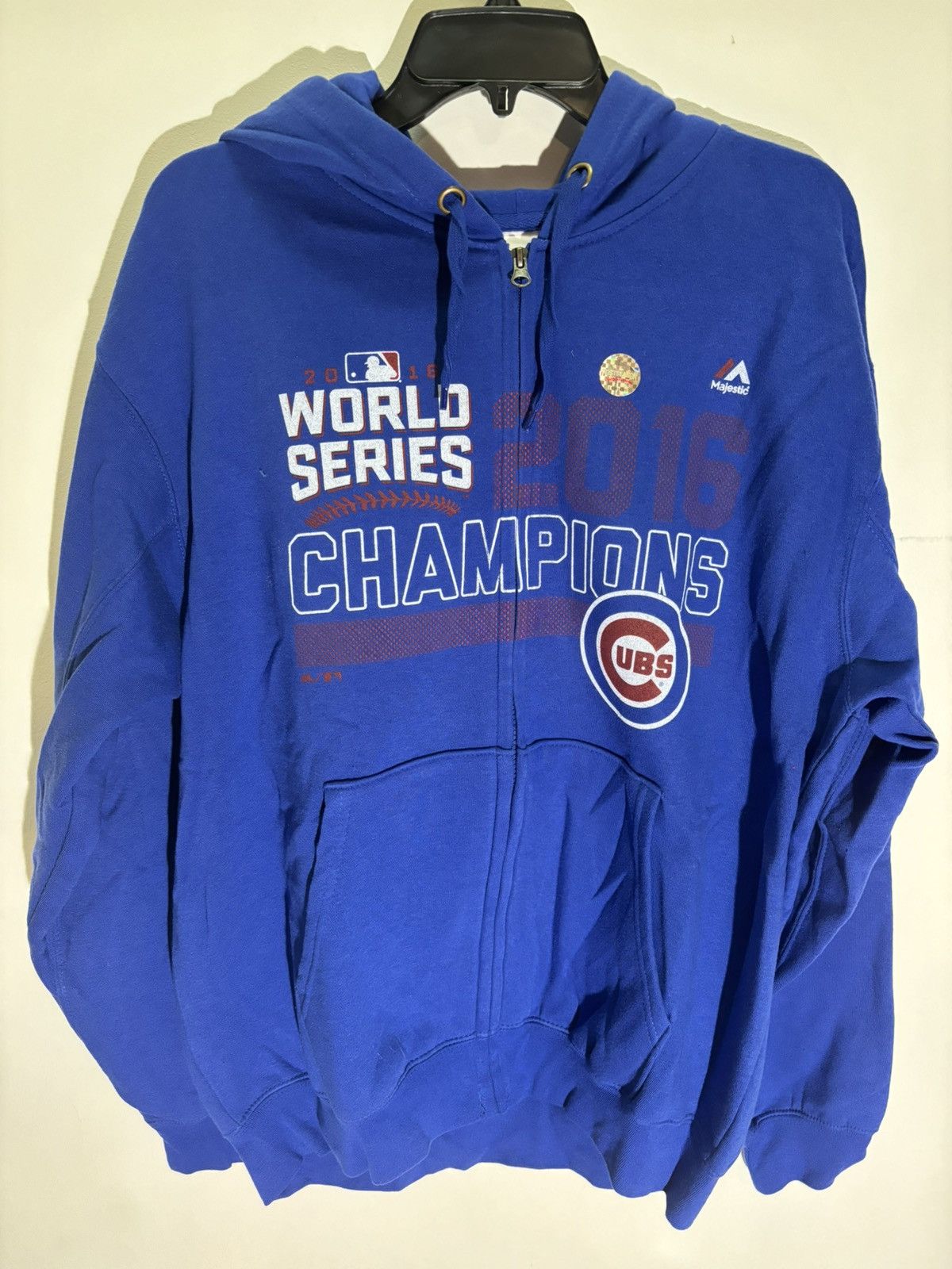 MLB 2016 MLB Cubs World Series Hoodie Size US L / EU 52-54 / 3 - 1 Thumbnail