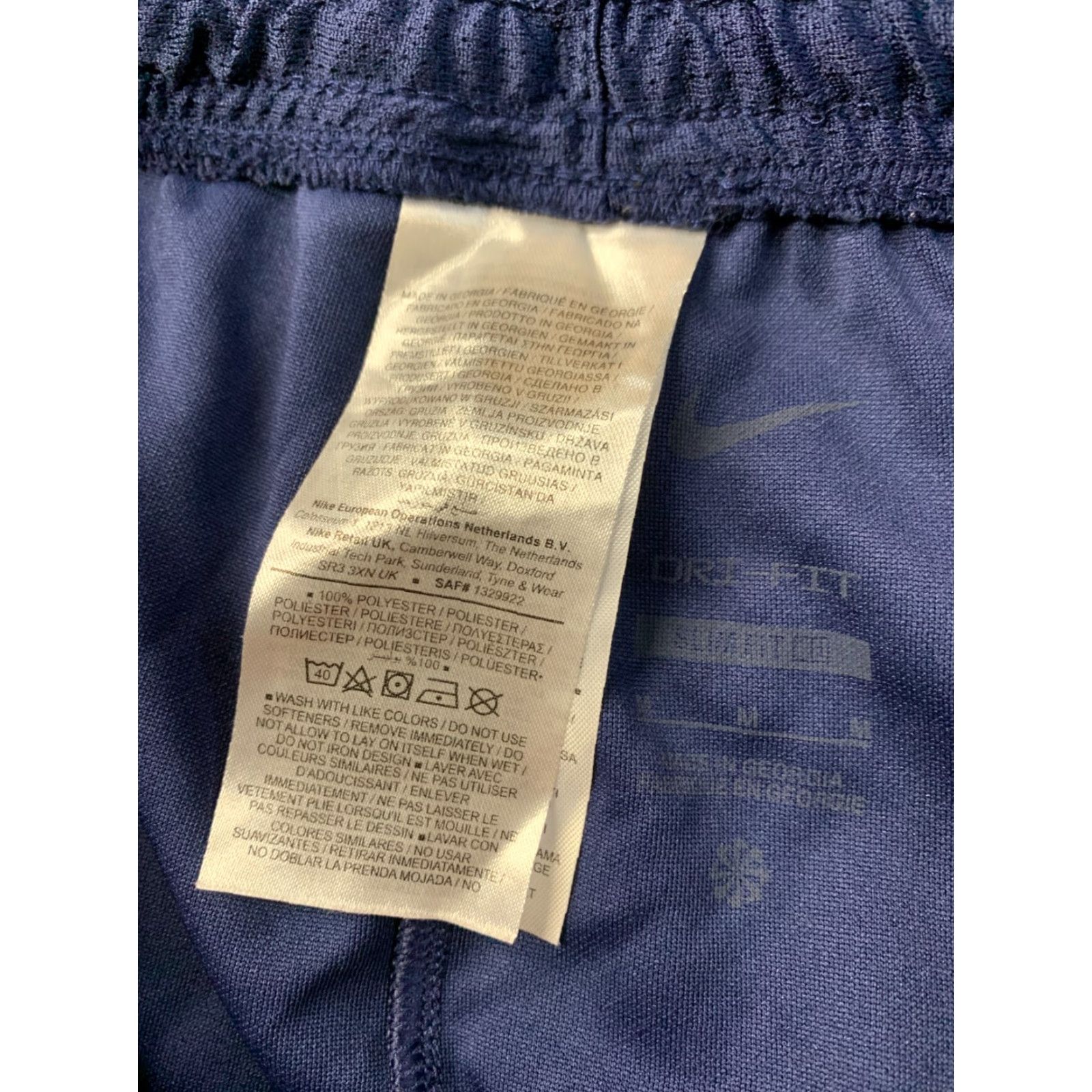 Nike Nike Dri-FIT Park Original 2022 Men Shorts Size M Navy Blue Football Training Shorts Size US 31 - 4 Thumbnail