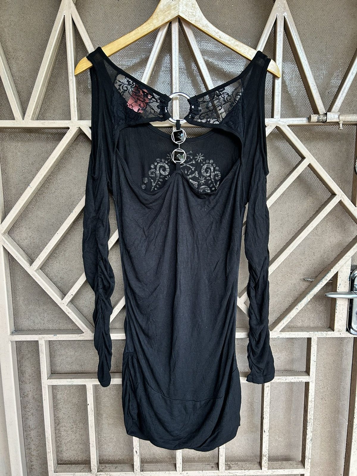 Beauty Beast × If Six Was Nine × Le Grande Bleu (L.G.B.) Japanese dig deep skull dress Size L / US 10 / IT 46 - 7 Thumbnail
