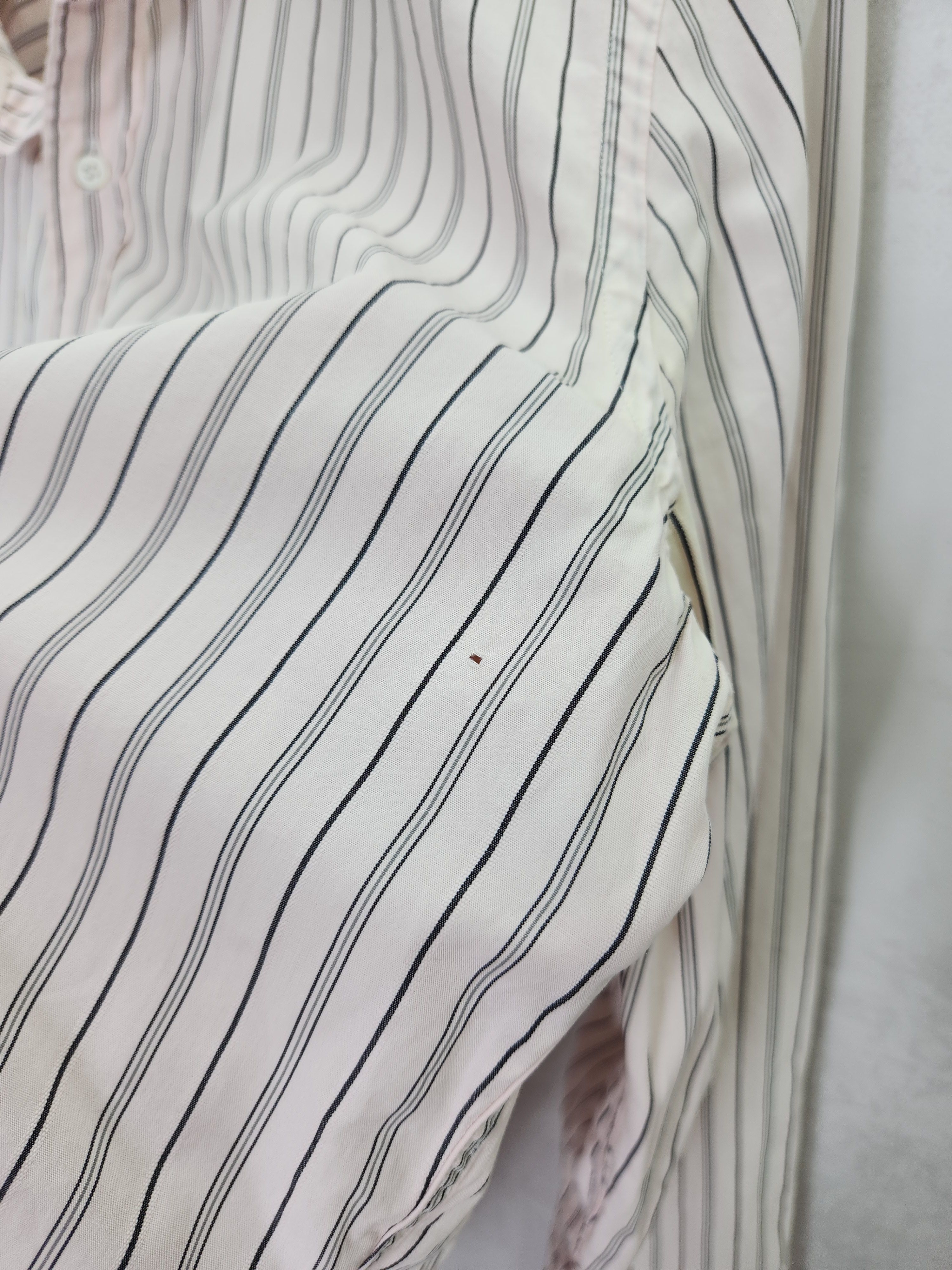 Gucci × Vintage Vintage Gucci stripes pink shir button ups Size US L / EU 52-54 / 3 - 10 Thumbnail