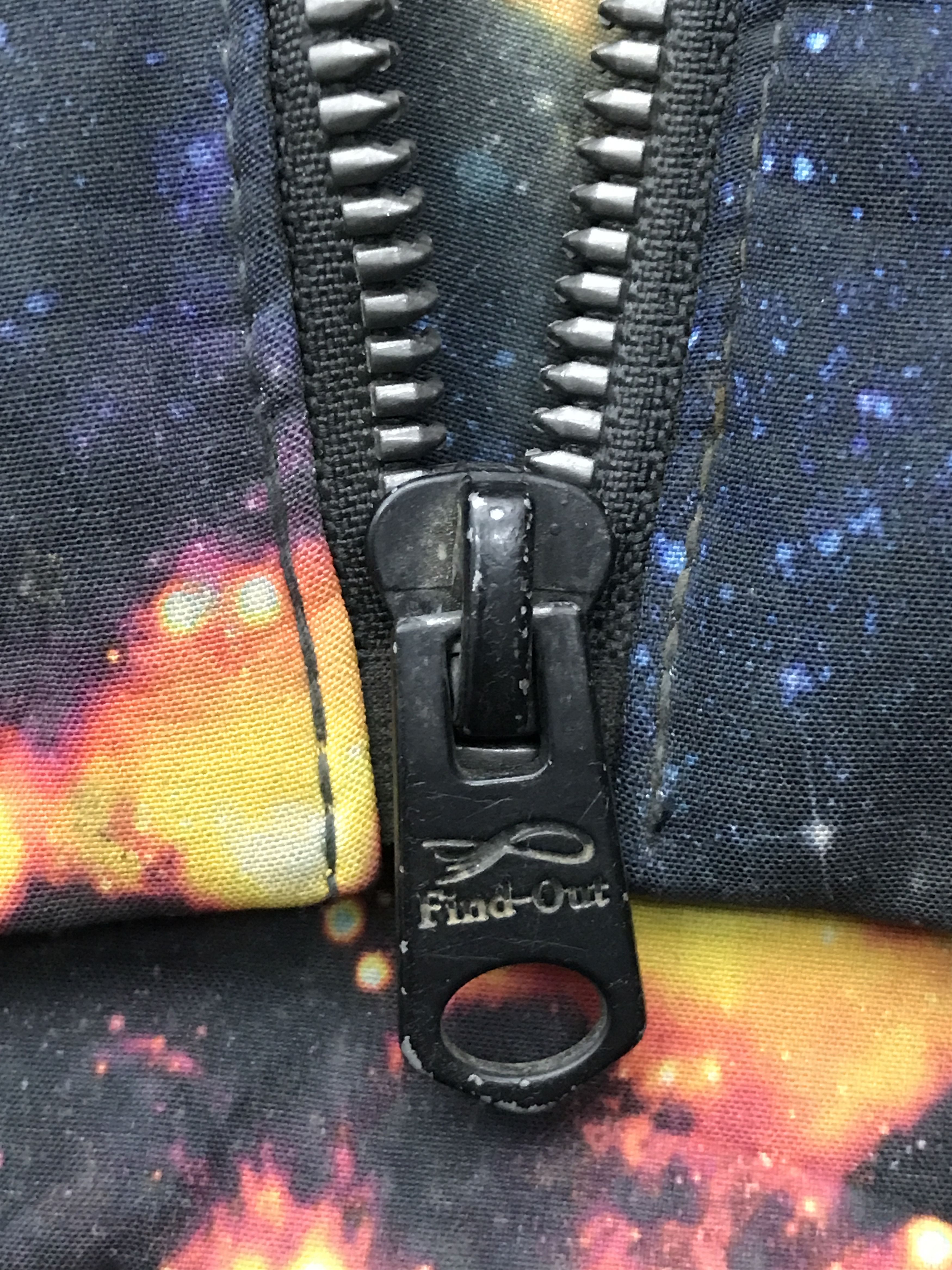 Vintage Find Out Zipper Jacket With Hoodie