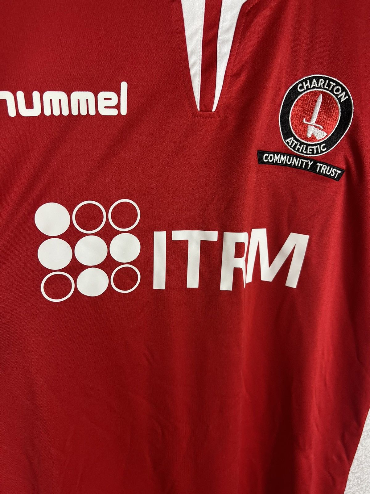 Hummel Charlton Athletic Football Jersey Soccer Shirt Hummel Size US M / EU 48-50 / 2 - 4 Thumbnail