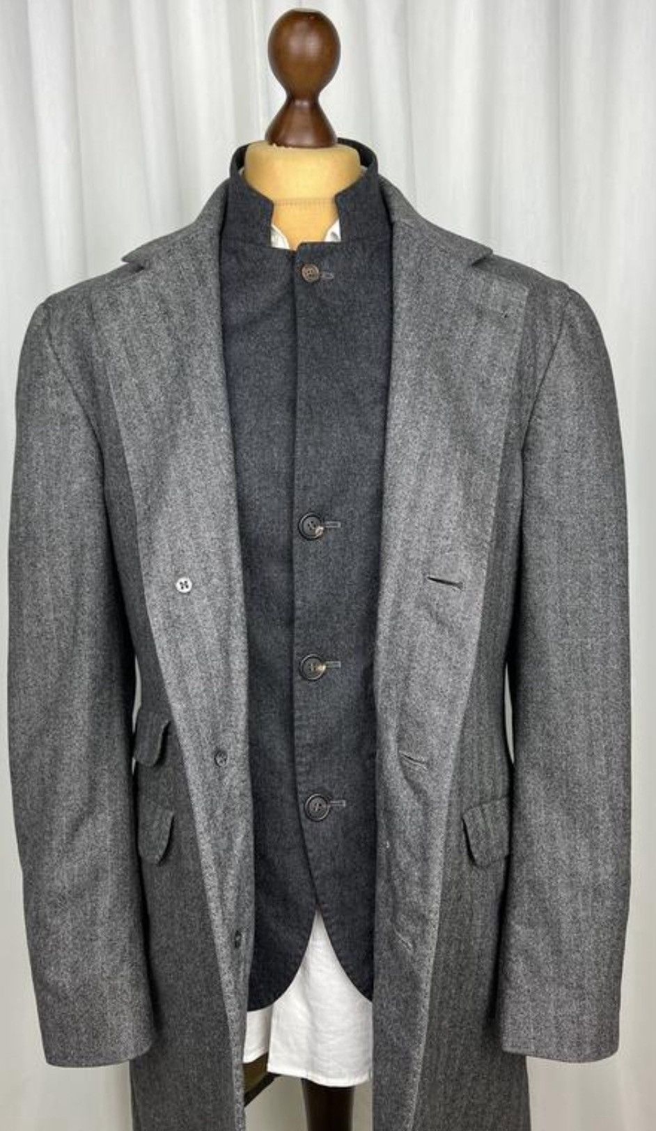 Brunello Cucinelli Brunello cucinelli wool\cashmere coat Size US L / EU 52-54 / 3 - 6 Thumbnail
