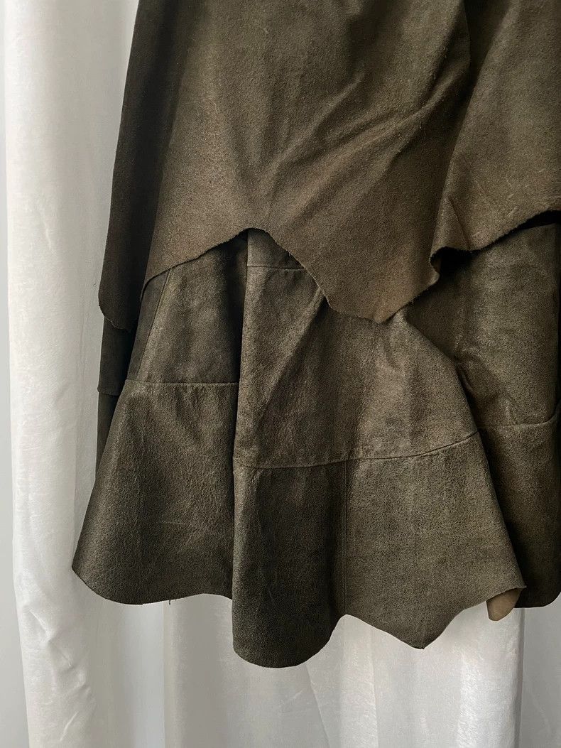 Comme des Garcons Comme des Garcons size m Women's cowhide leather skirt Size 25" / US 0 / IT 36 - 4 Thumbnail
