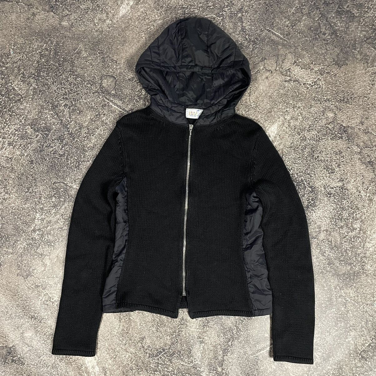 Hysteric Glamour Vintage Knitted Gothic Avant Garde Zip Hoodie Size L / US 10 / IT 46 - 8 Thumbnail